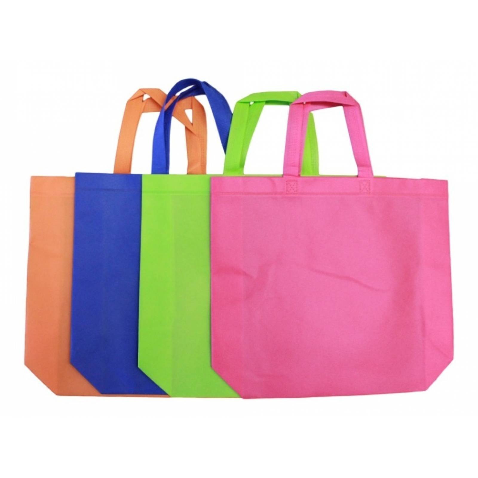 10 Bolsa Ecologica Reutilizable Eco Friendly 35x40x10cm  