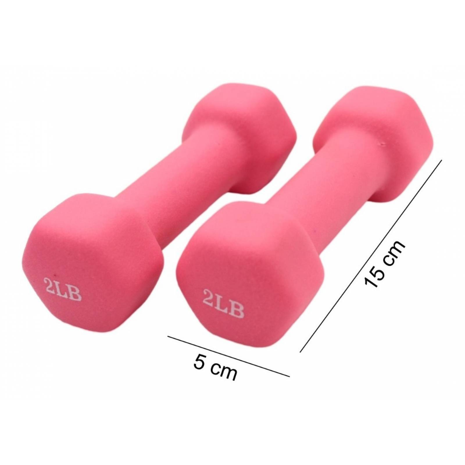 Set 6 Piezas Pesas Mancuernas Neopreno Con Soporte Fitness 