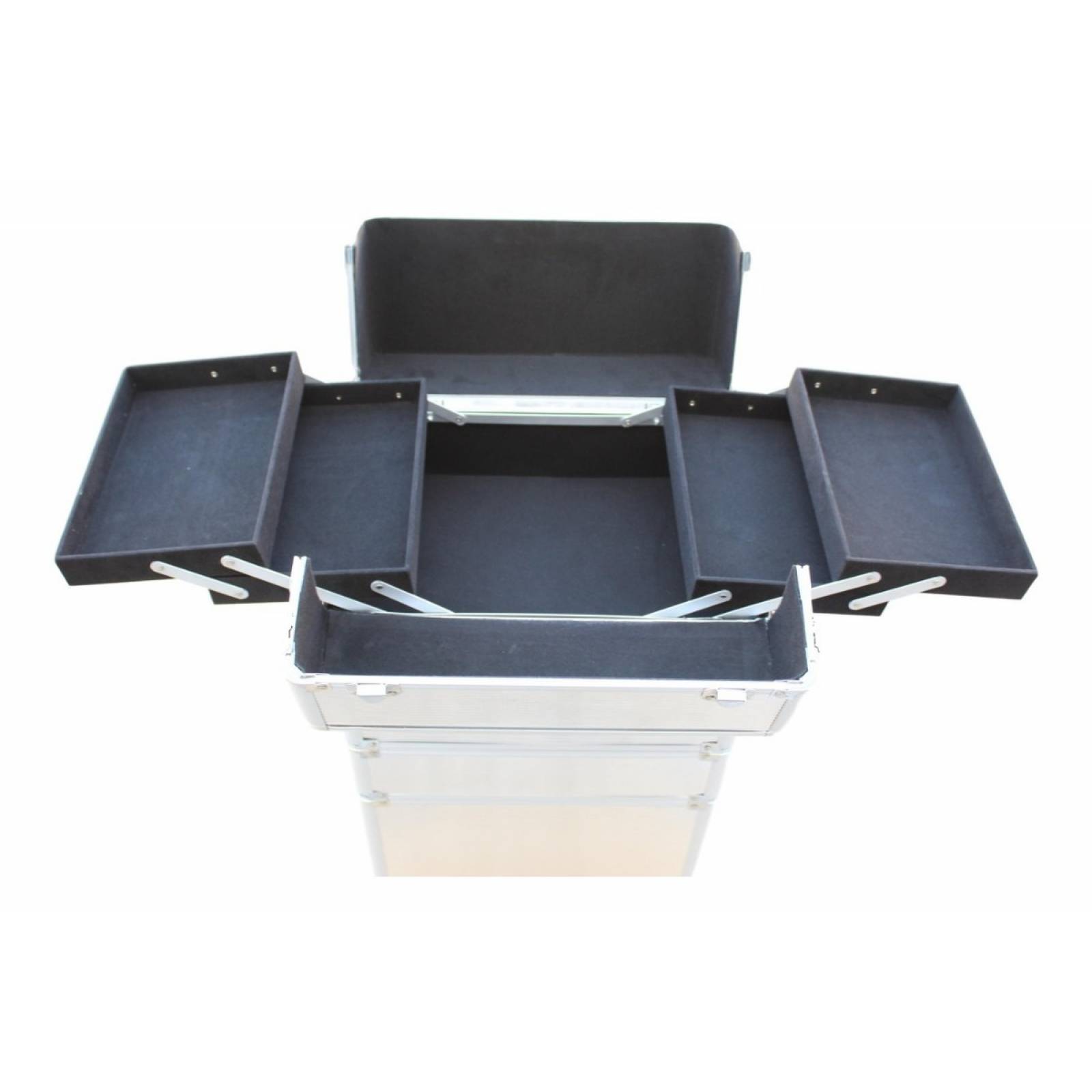 Neceser 4 Niveles Torre Cosmetiquera Belleza Maquillaje