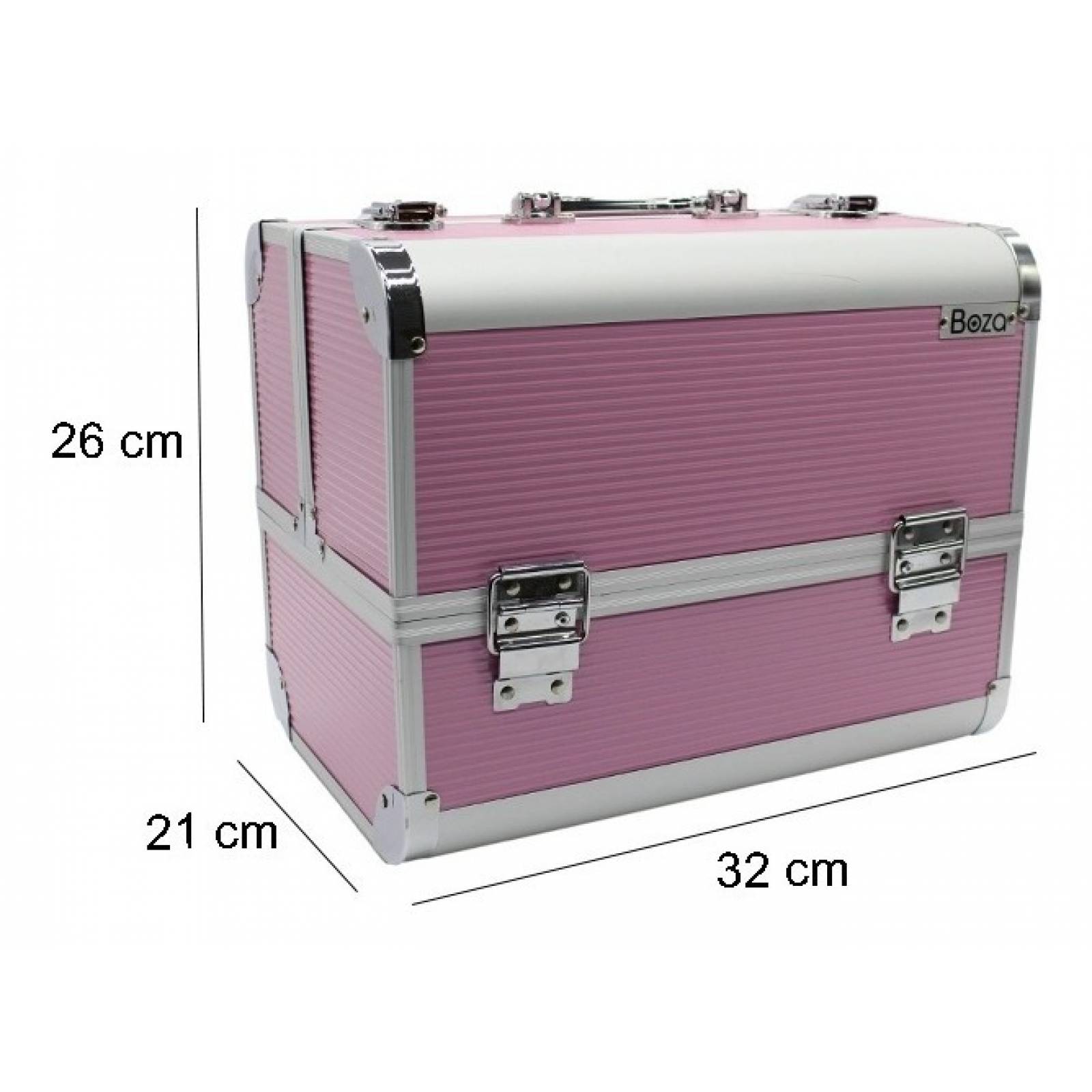 Neceser Cosmetiquera Estuche Caja Para Viaje Grande