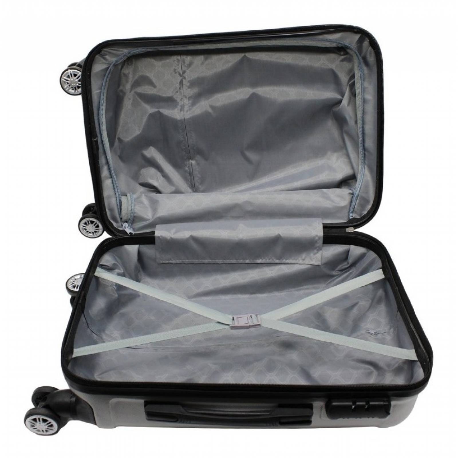 Maleta Rigida Mano A Bordo Candado Seguridad Carry On 360 Policarbonato Para Viajes Envio Gratis