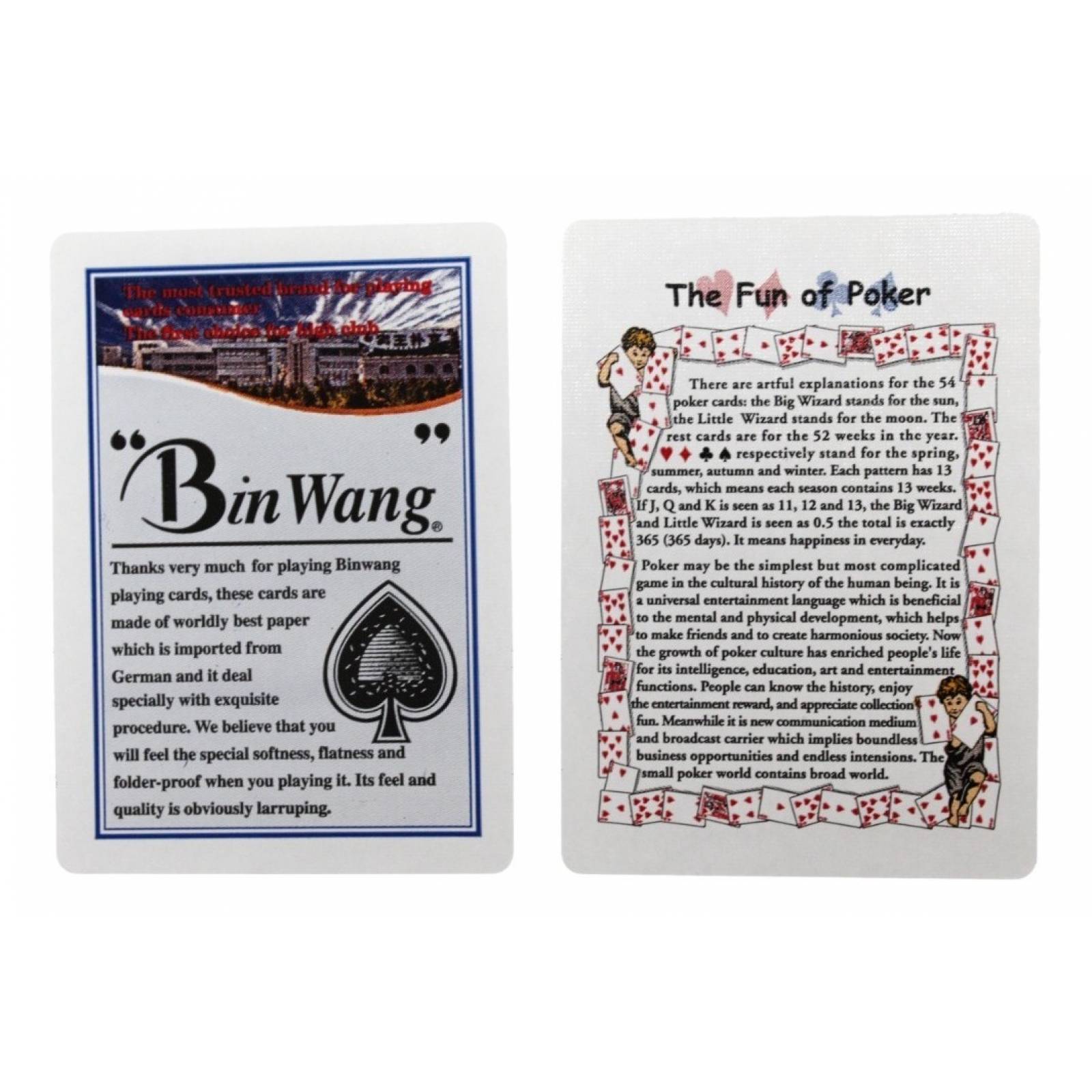Baraja Poker No999 Cartas Naipes Plastificada Holdem Ingles