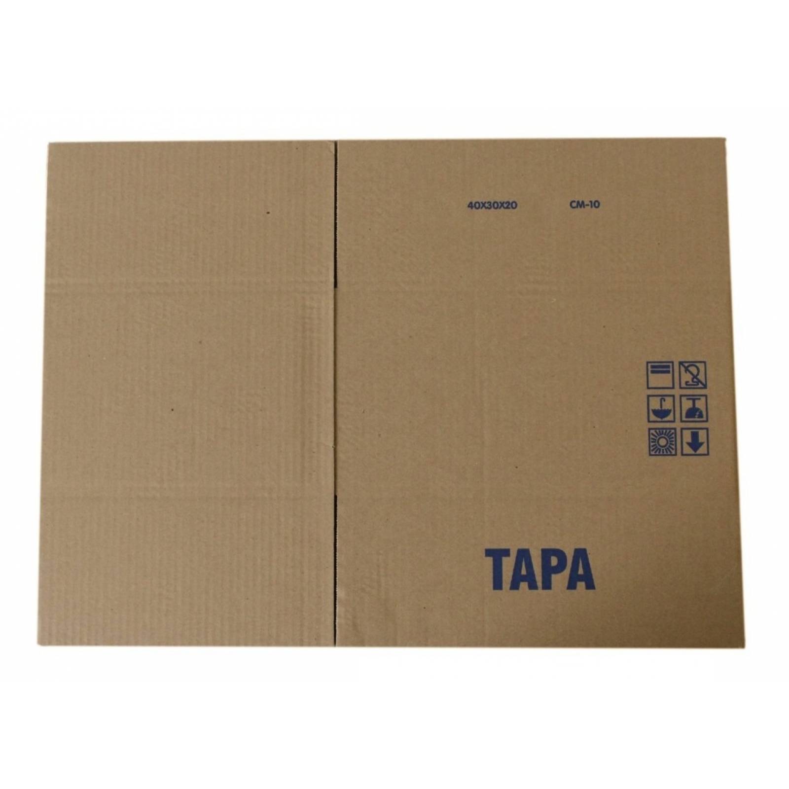 25 Pzas Caja De Carton Envíos Empaque 40x30x20 Cm Cm 10 Boza