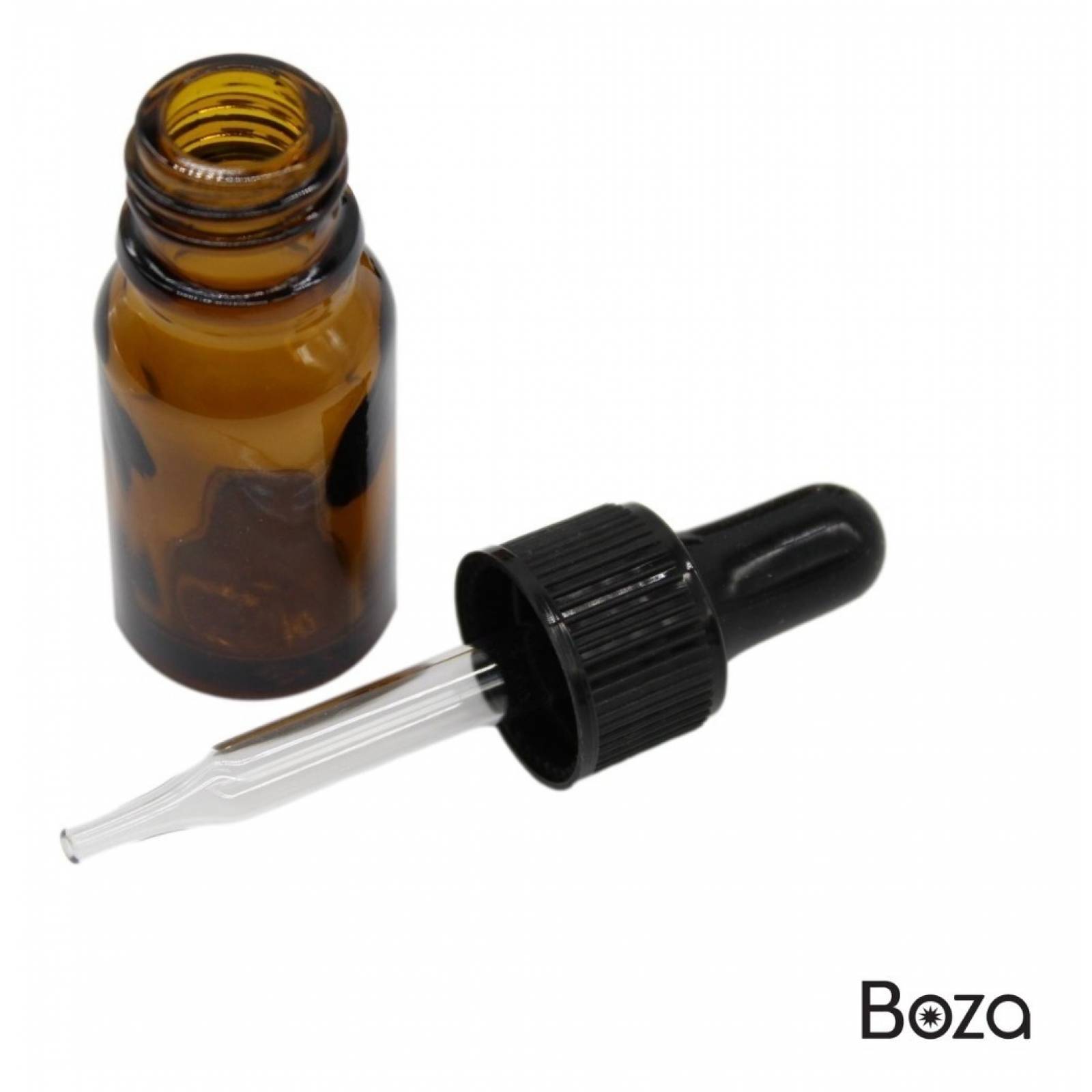 Gotero Pipeta Frasco Vidrio Ambar Envase Botella 10ml 50pzas