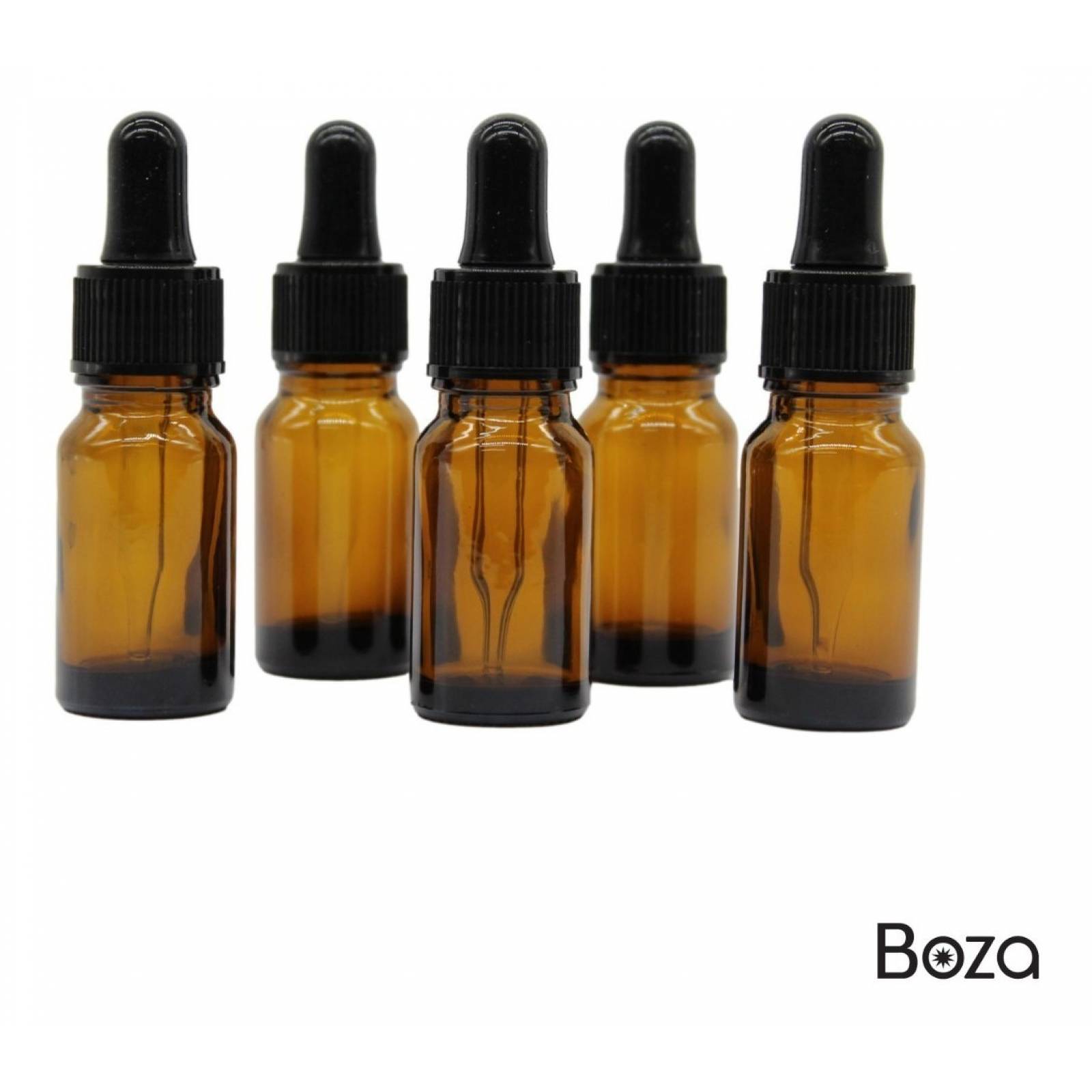 Gotero Pipeta Frasco Vidrio Ambar Envase Botella 10ml 50pzas