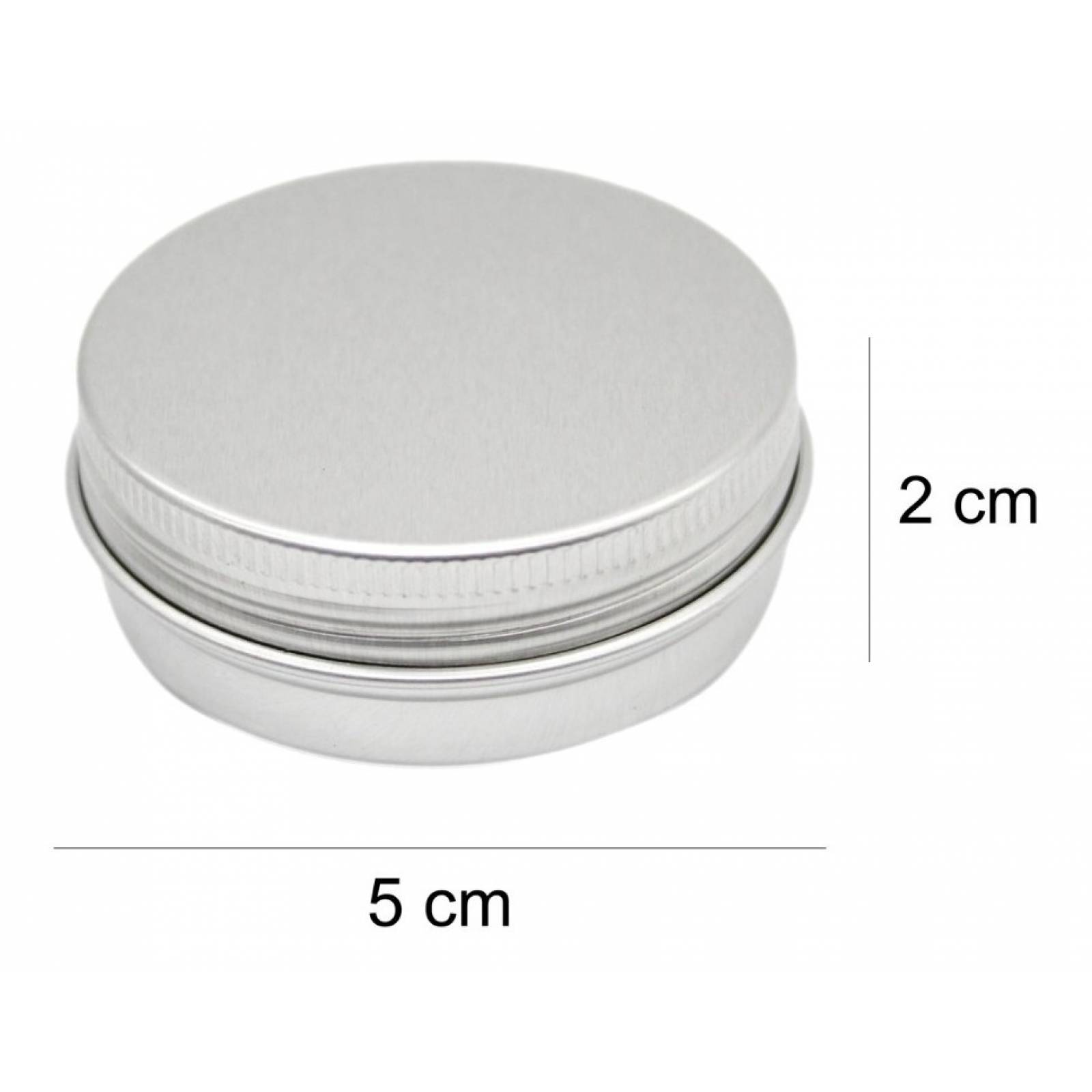Lata Aluminio Crema Pomadera Envase 30g 2oz 30pzas Envio