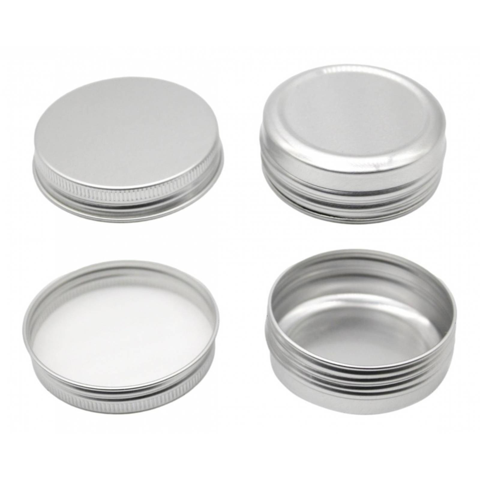 Lata Aluminio Crema Pomadera Envase 30g 2oz 30pzas Envio