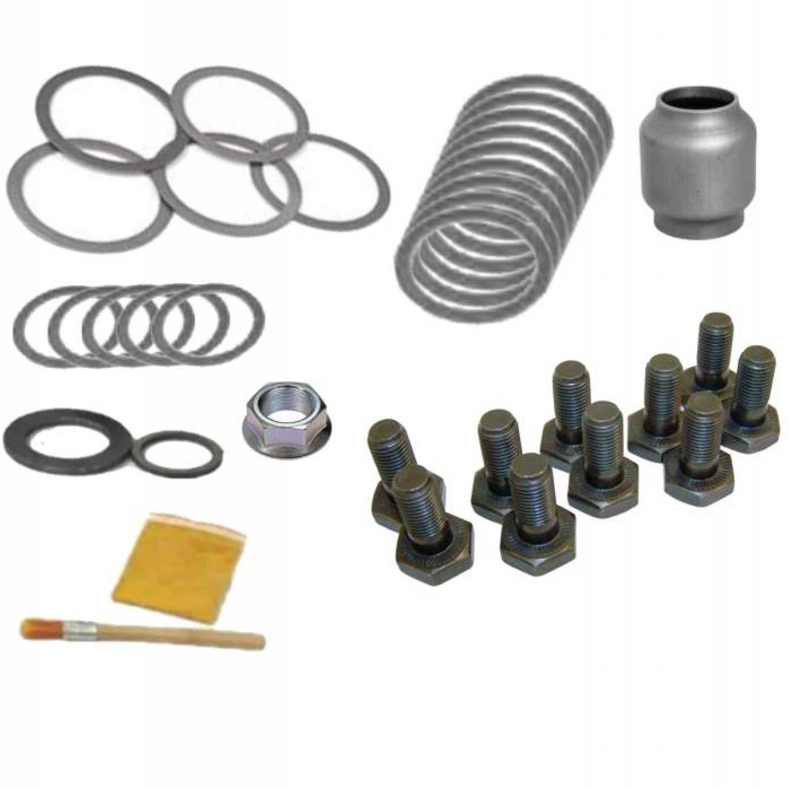 CORONA Y PIÑON PASO 8/39, CON LAINAS DE AJUSTE, BUJES Y 4 BALEROS DE CORONA Y PIÑON PARA NISSAN URVAN 2.5L NV350  08-15