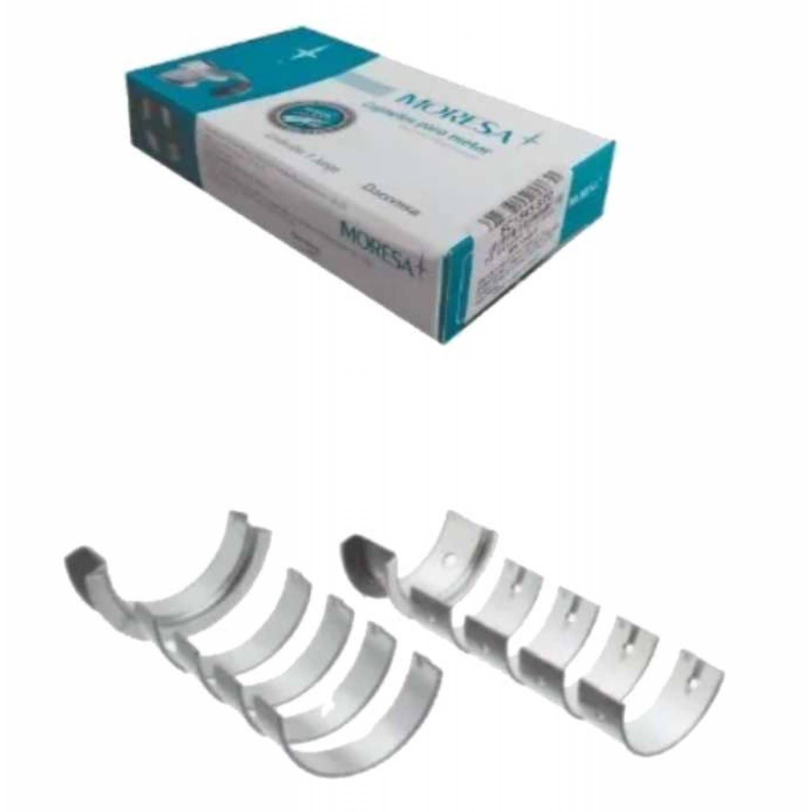 CIGÜEÑAL EN ESTANDAR, METALES DE CENTRO MORESA EN STD Y RETEN DE CIGÜEÑAL PARA TOYOTA HIACE 2.7L 04-17