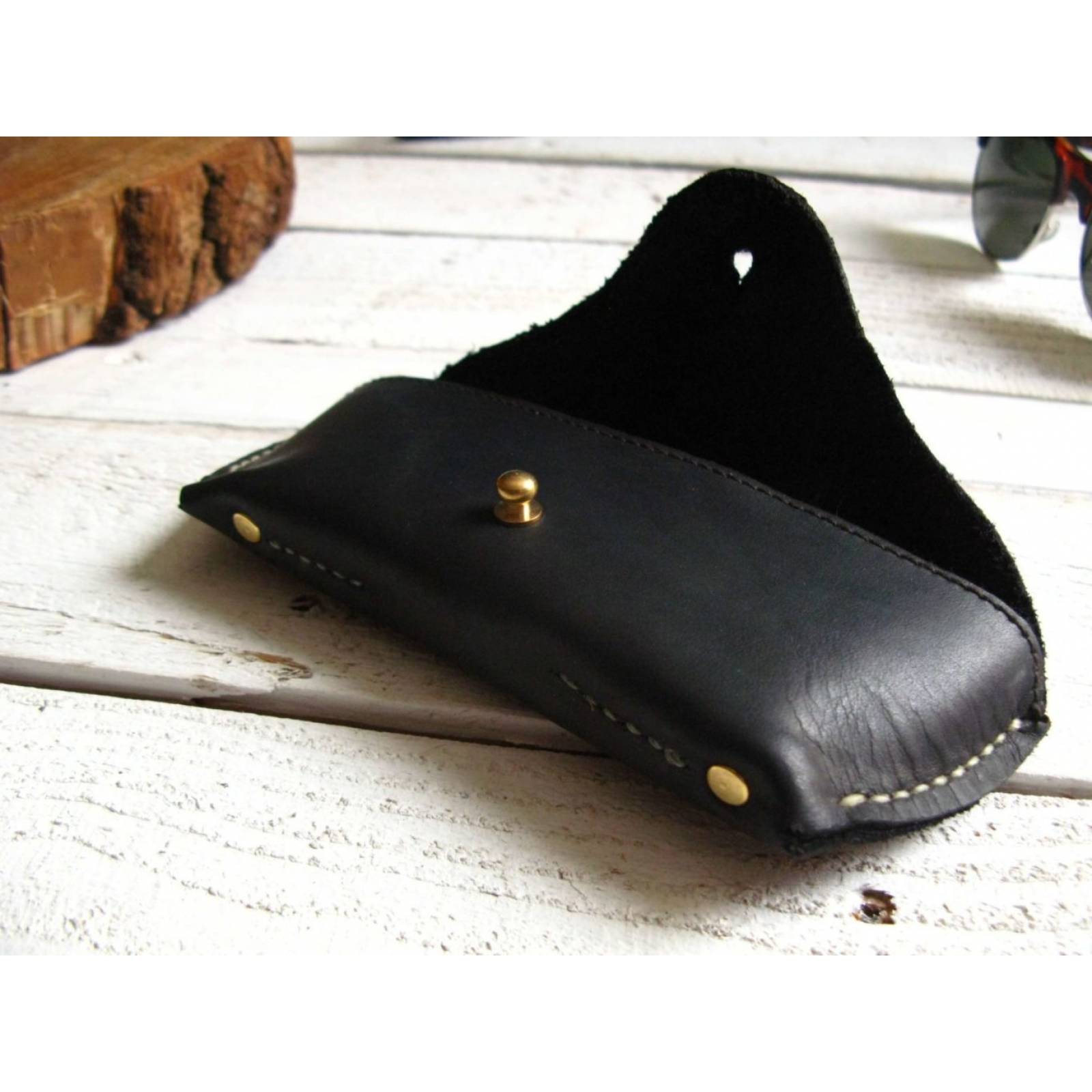 Estuche para lentes color negro