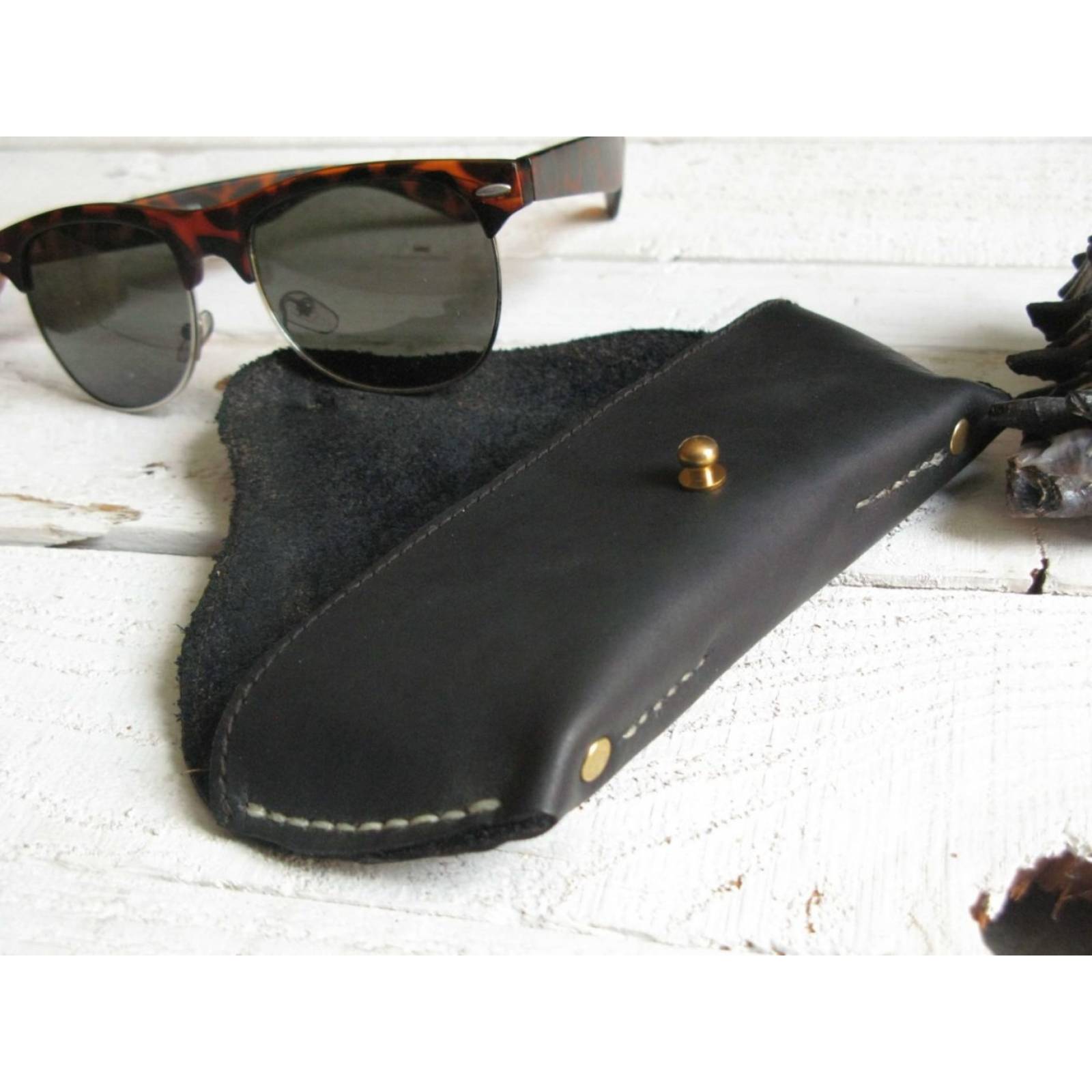 Estuche para lentes color negro