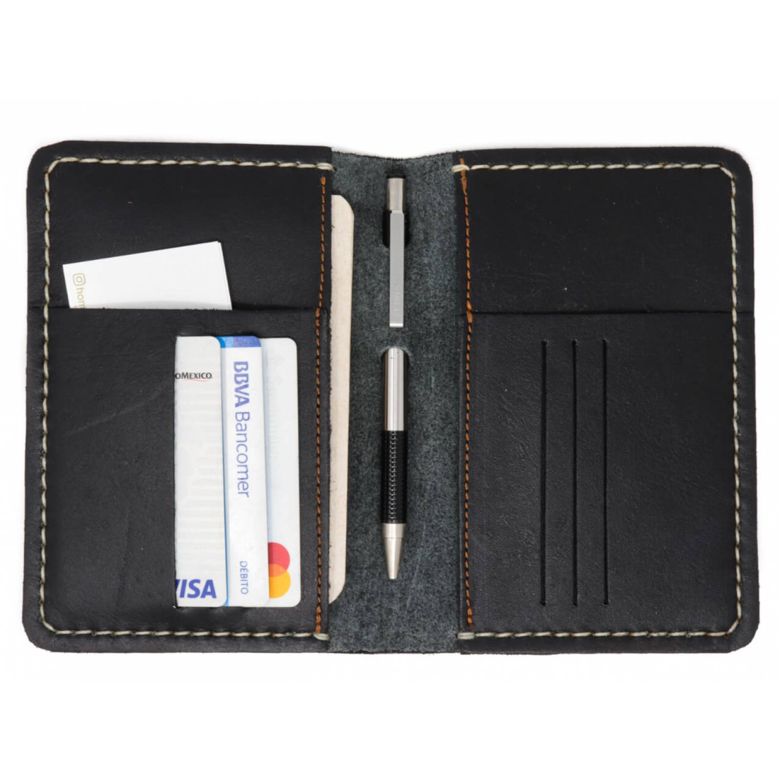 Porta documentos color negro