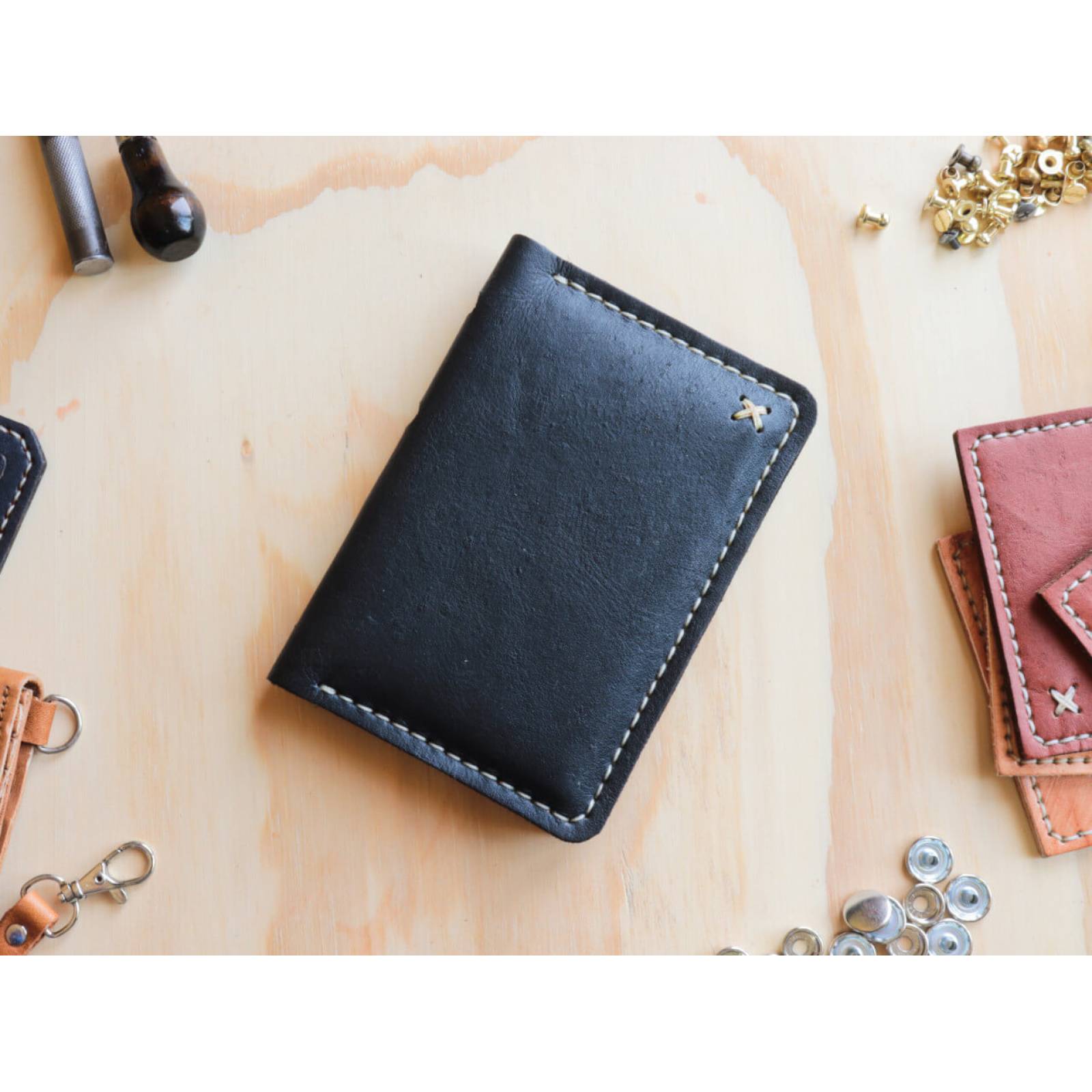 Porta documentos color negro