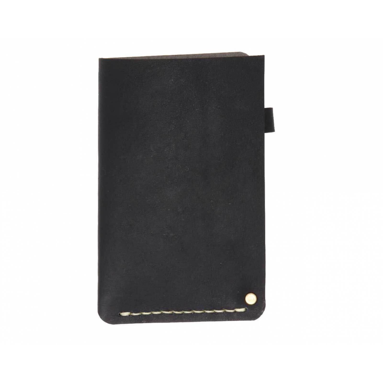 Porta Libretas Sencilla  Color Negro