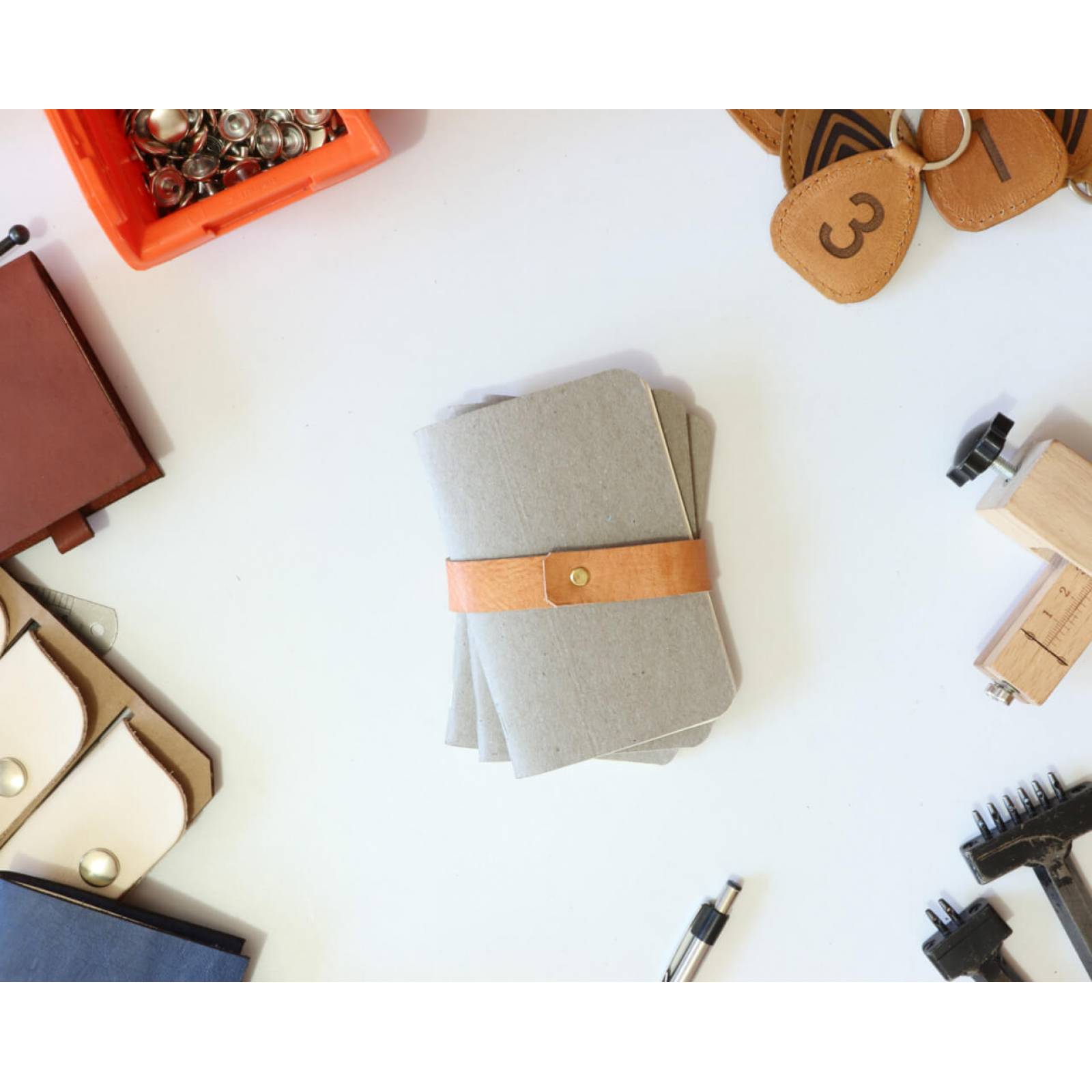 Repuesto De 3 Libretas 1/4 De Carta O  Field Note