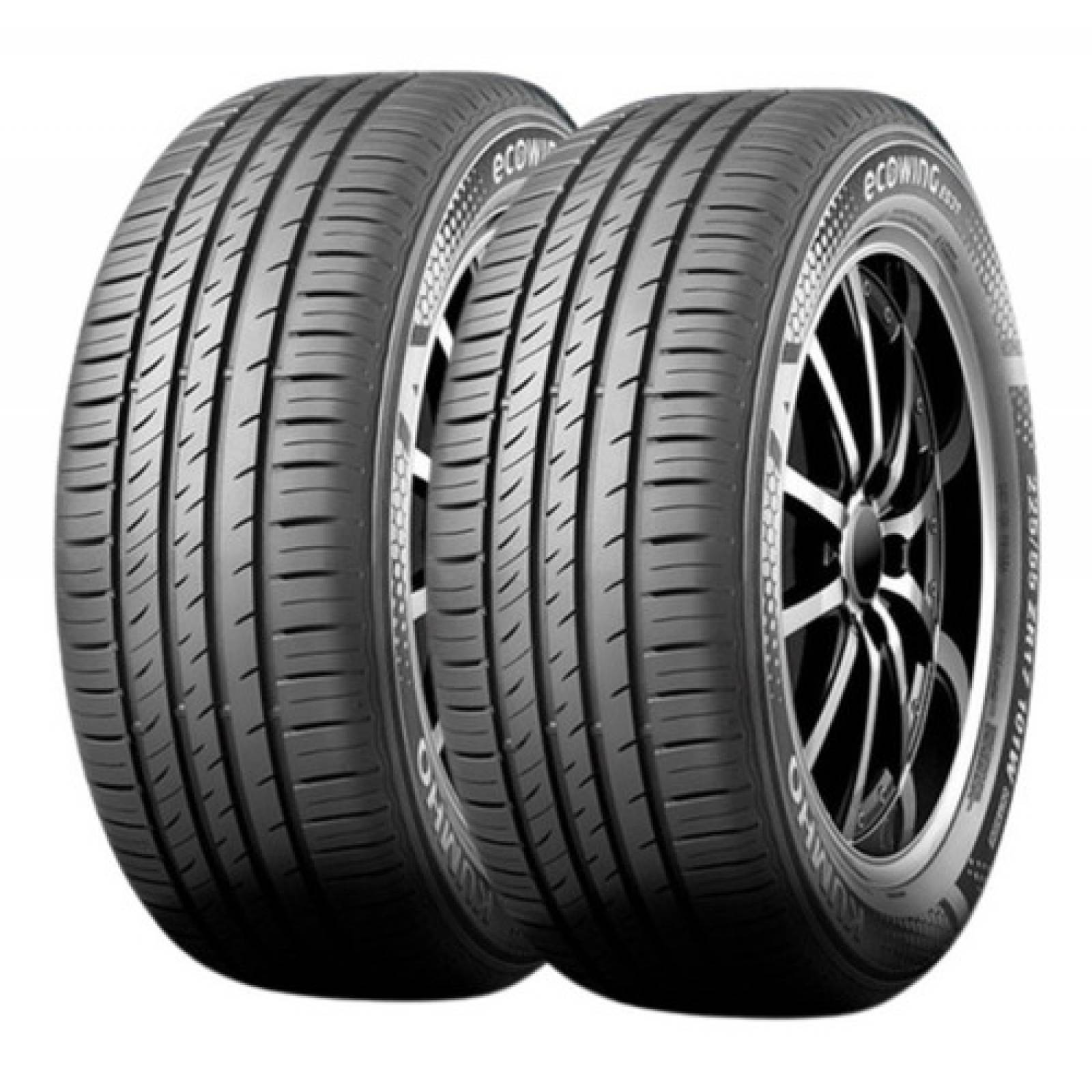 Paquete De 2 Llantas 175 70r14 Kumho Ecowing Es31 84t