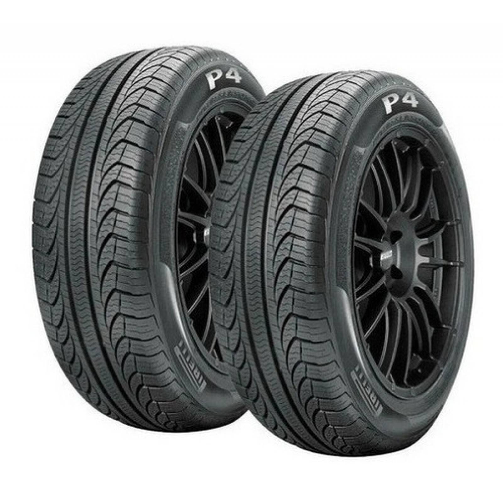 Paquete De 2 Llantas Pirelli P4 Persist 185 65r15 88 T