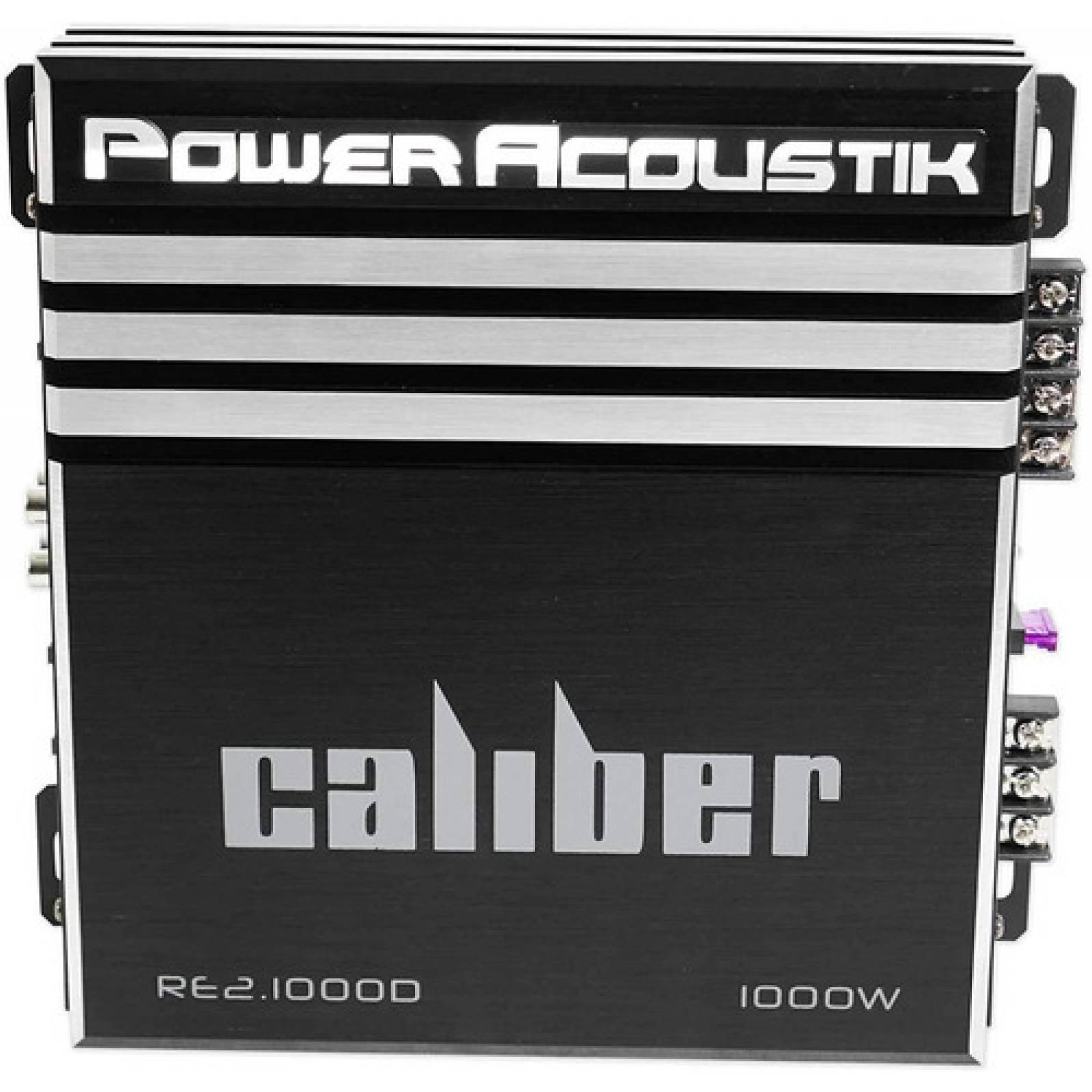 Amplificador Power Acoustik Re2 1000d 2 Ch Clase D 1000w Max