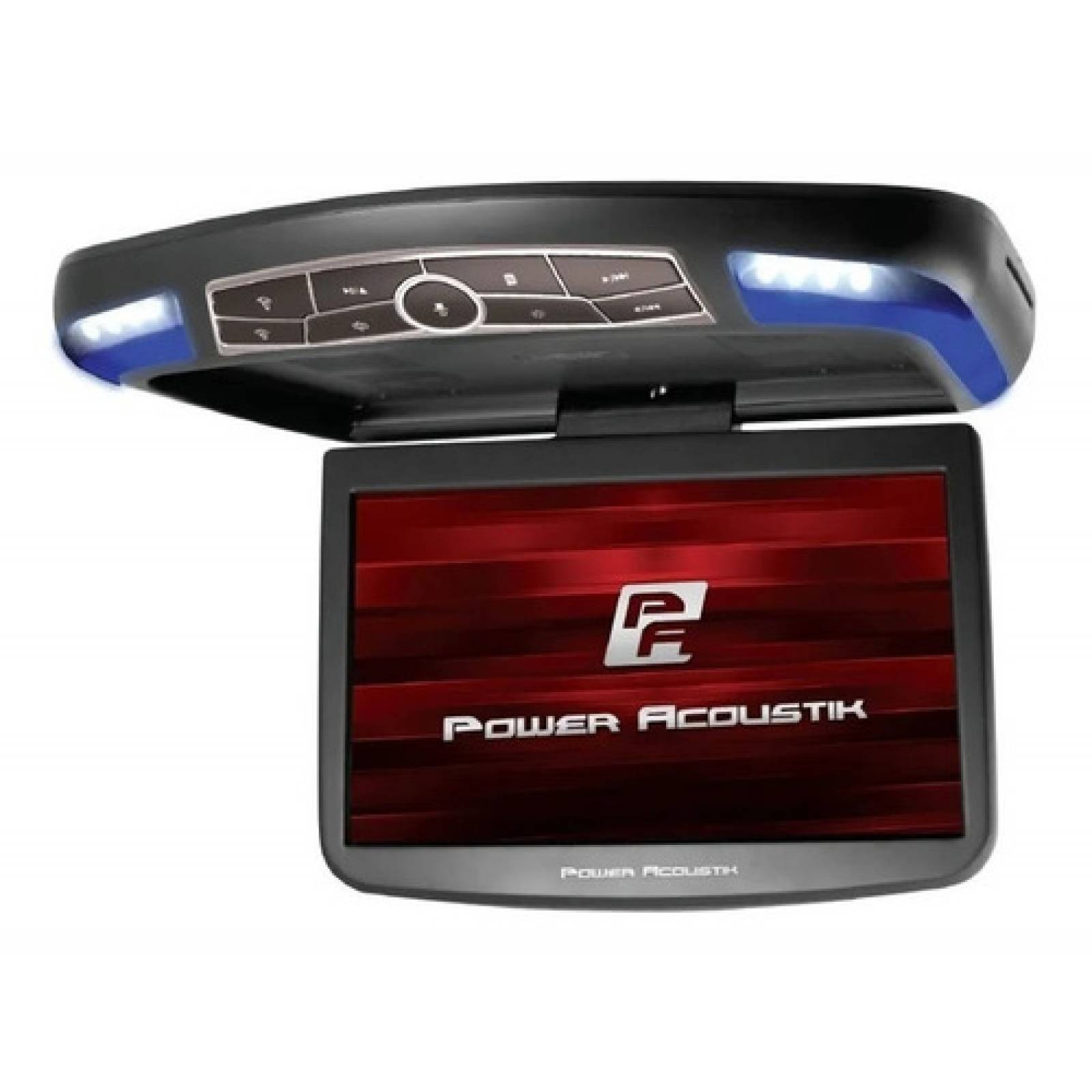 Pantalla De Techo Power Acoustik Pmd 130h Dvd Usb 13 PuLG