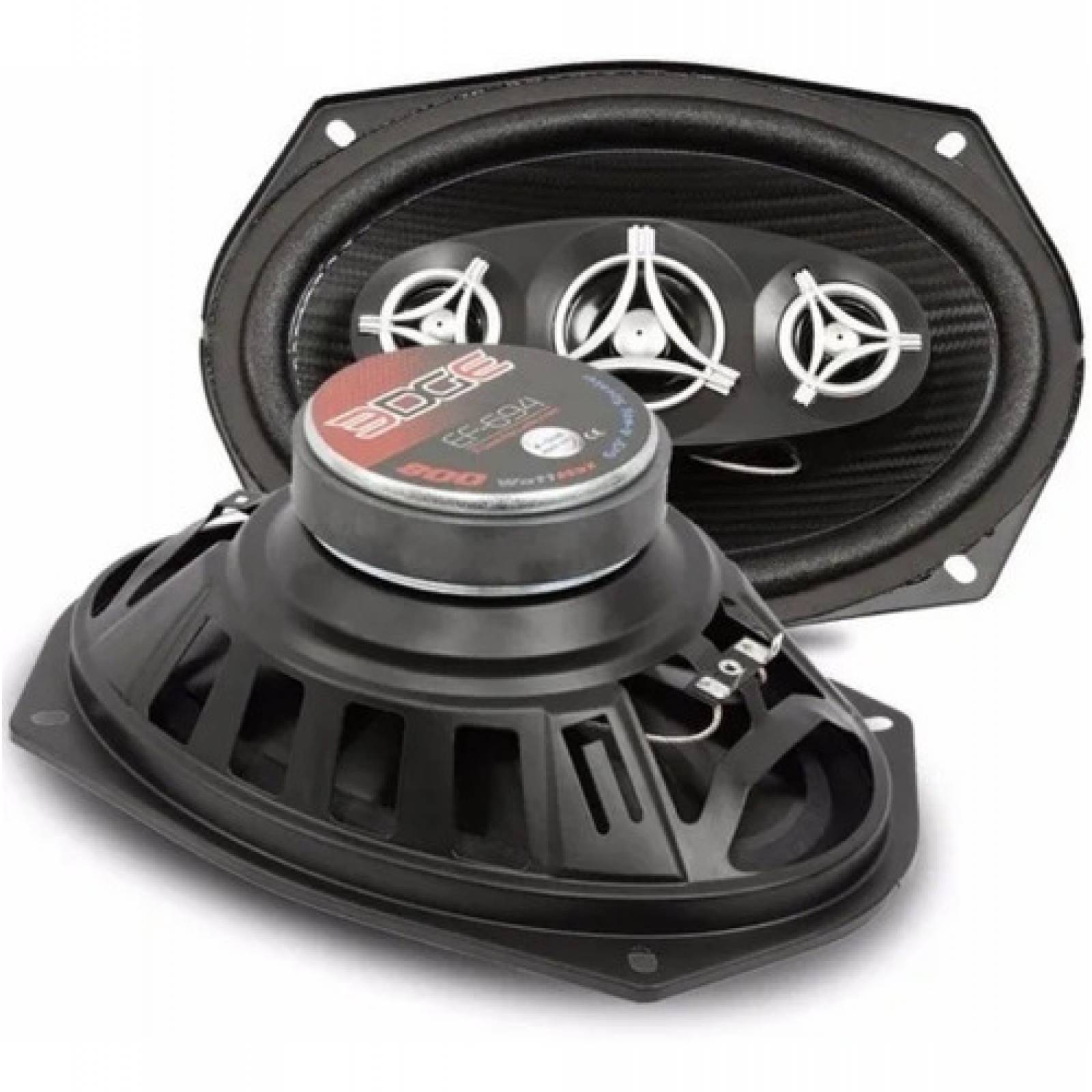 Set De Bocinas Power Acoustik Ef 694 4 Vías 6x9 PuLG 800w
