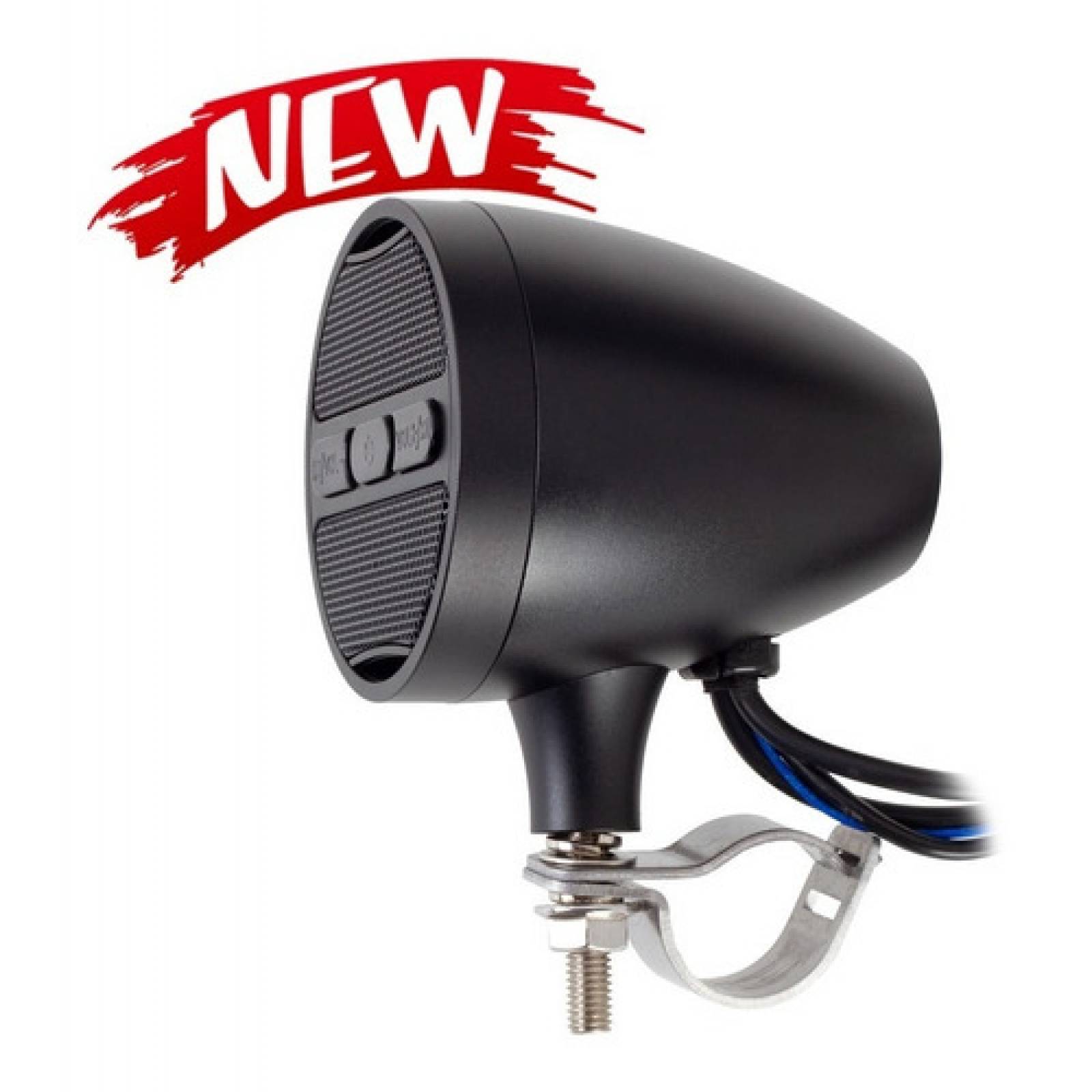 Par Bocinas Power Acoustik Moto Amplifi Bluetooth Atv 3 Vias