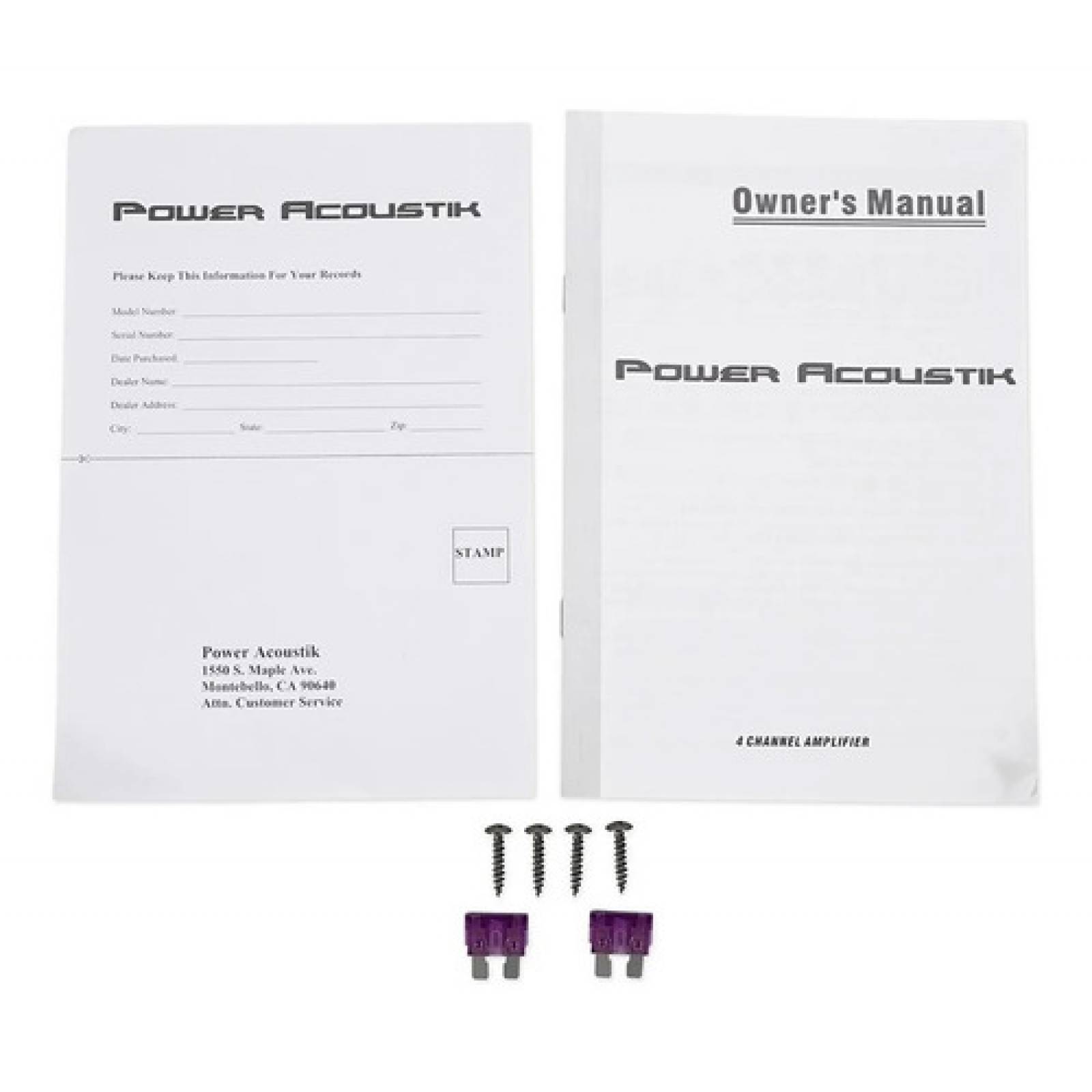 Fuente Amplificador Power Acoustik Re4 2000d 4 Canales 2000w