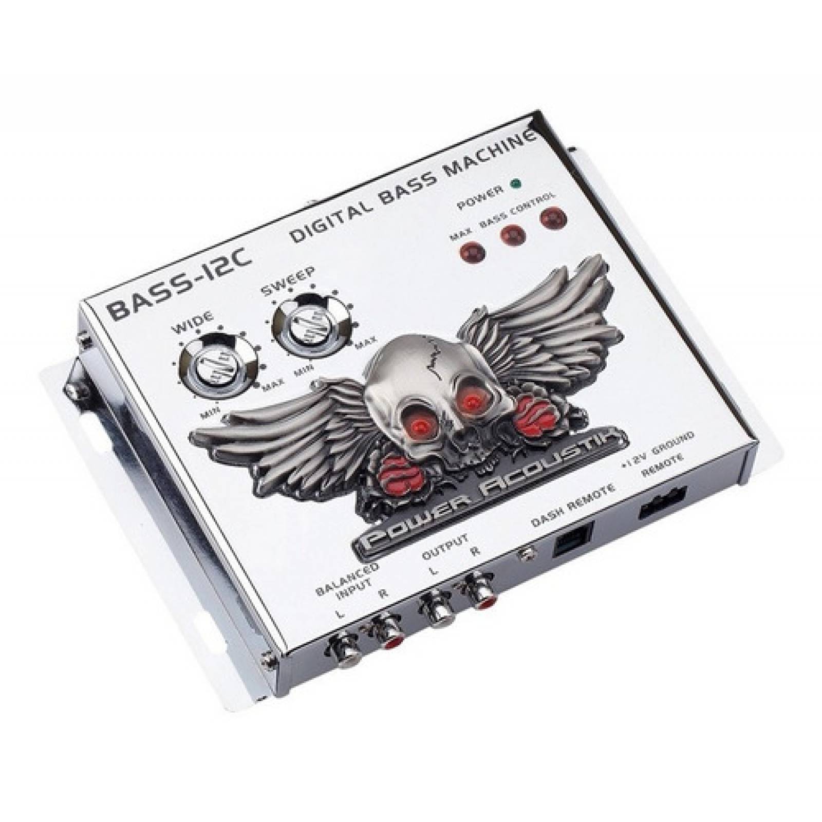 Power Acoustik Bass 12c Digital Bajos Restauración Proccesso