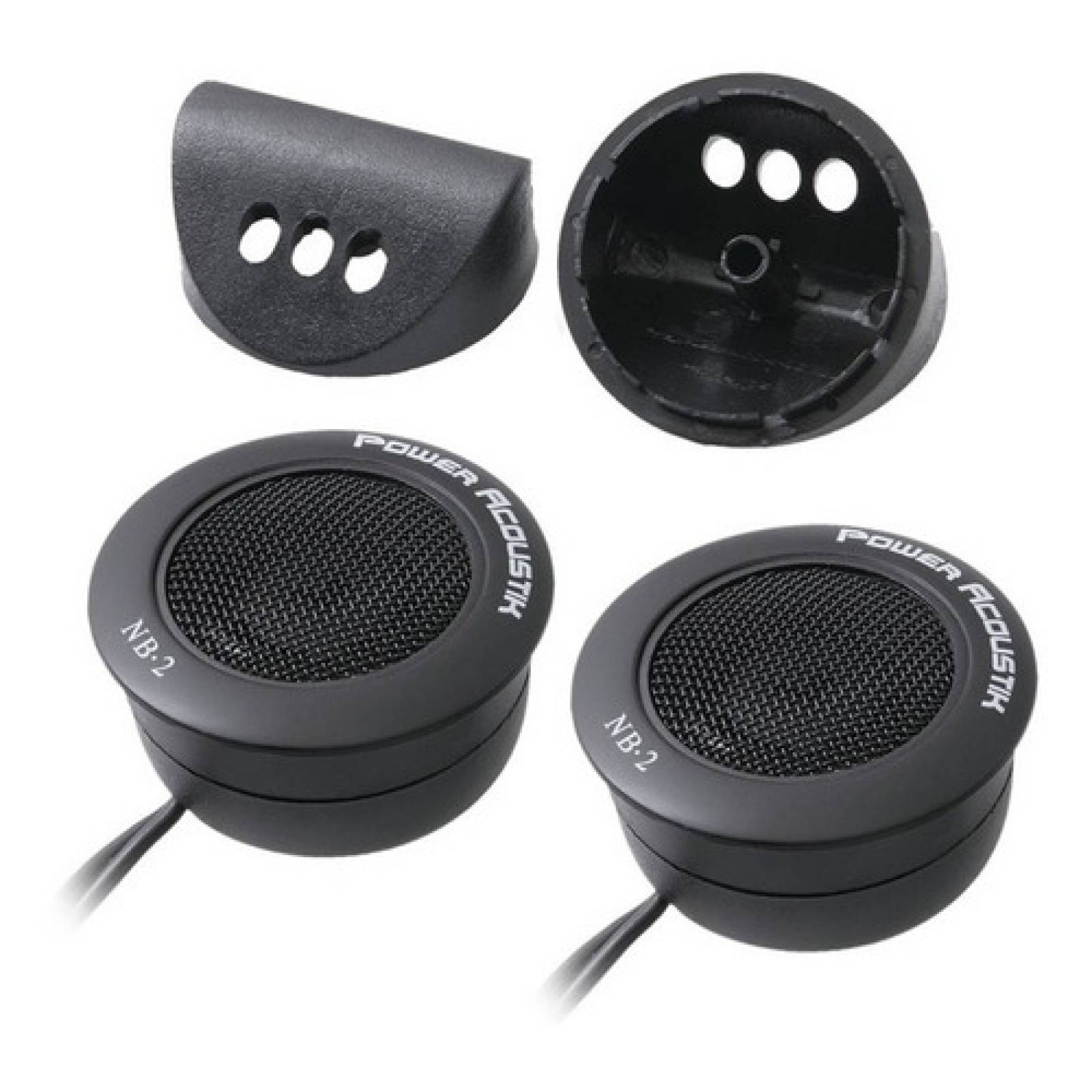 Tweeters De 3 Vías Power Acoustik Nb 2 De 200 Vatios