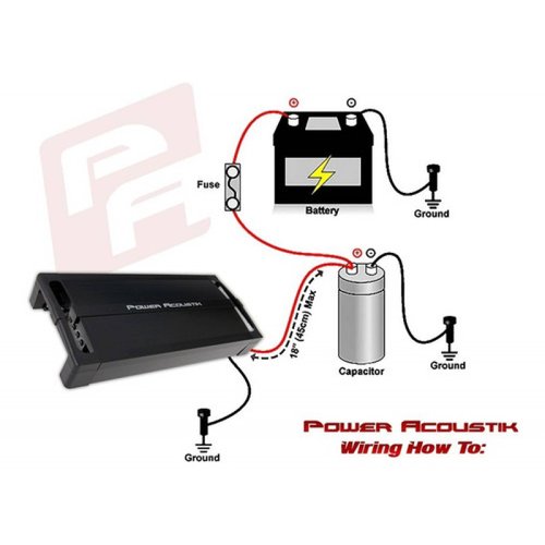 Capacitor Digital Power Acoustik Pc1 5f 1 5 Faradios 1000w
