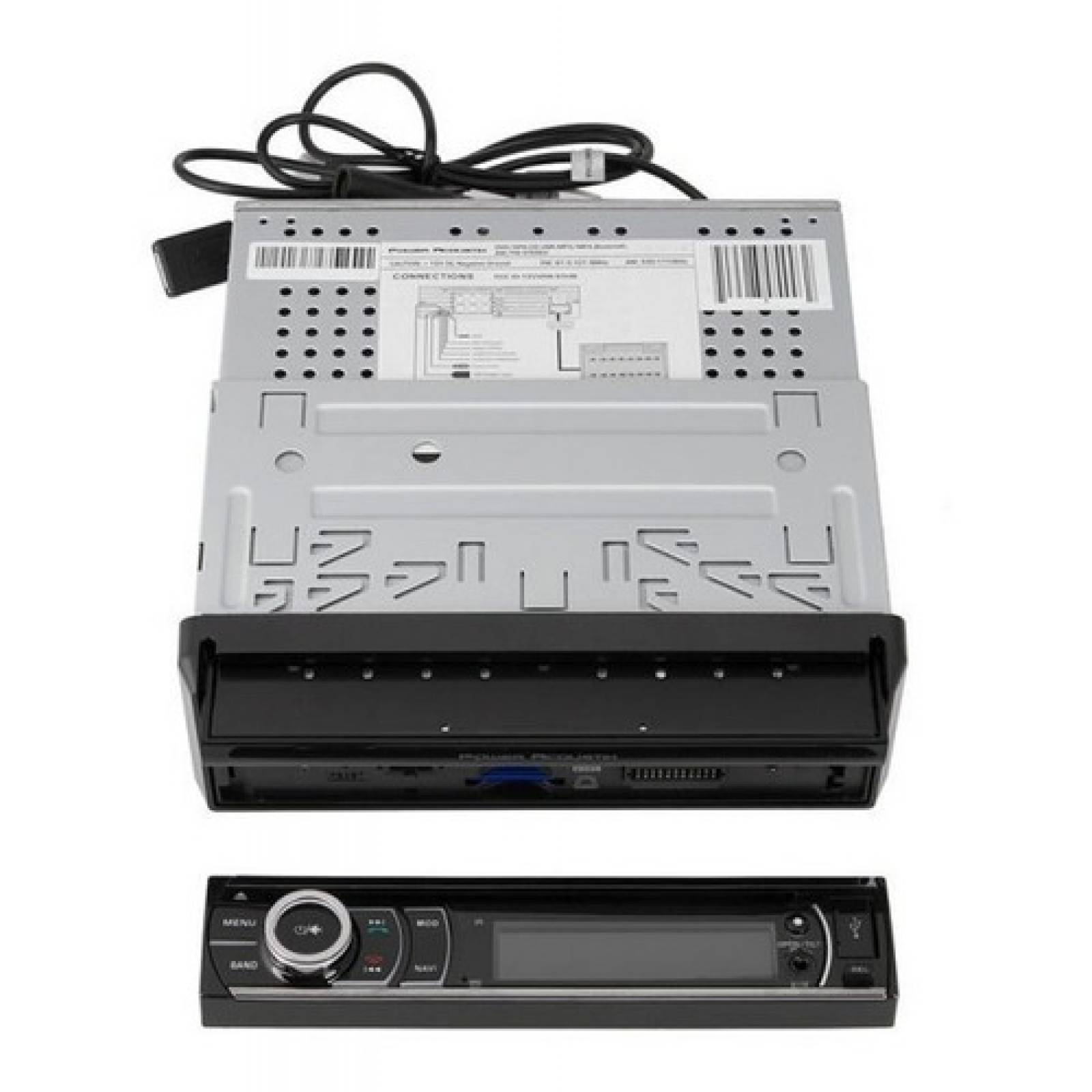 Power Acoustik Pd 721b   Receptor De Dvd De Pantalla Táctil 