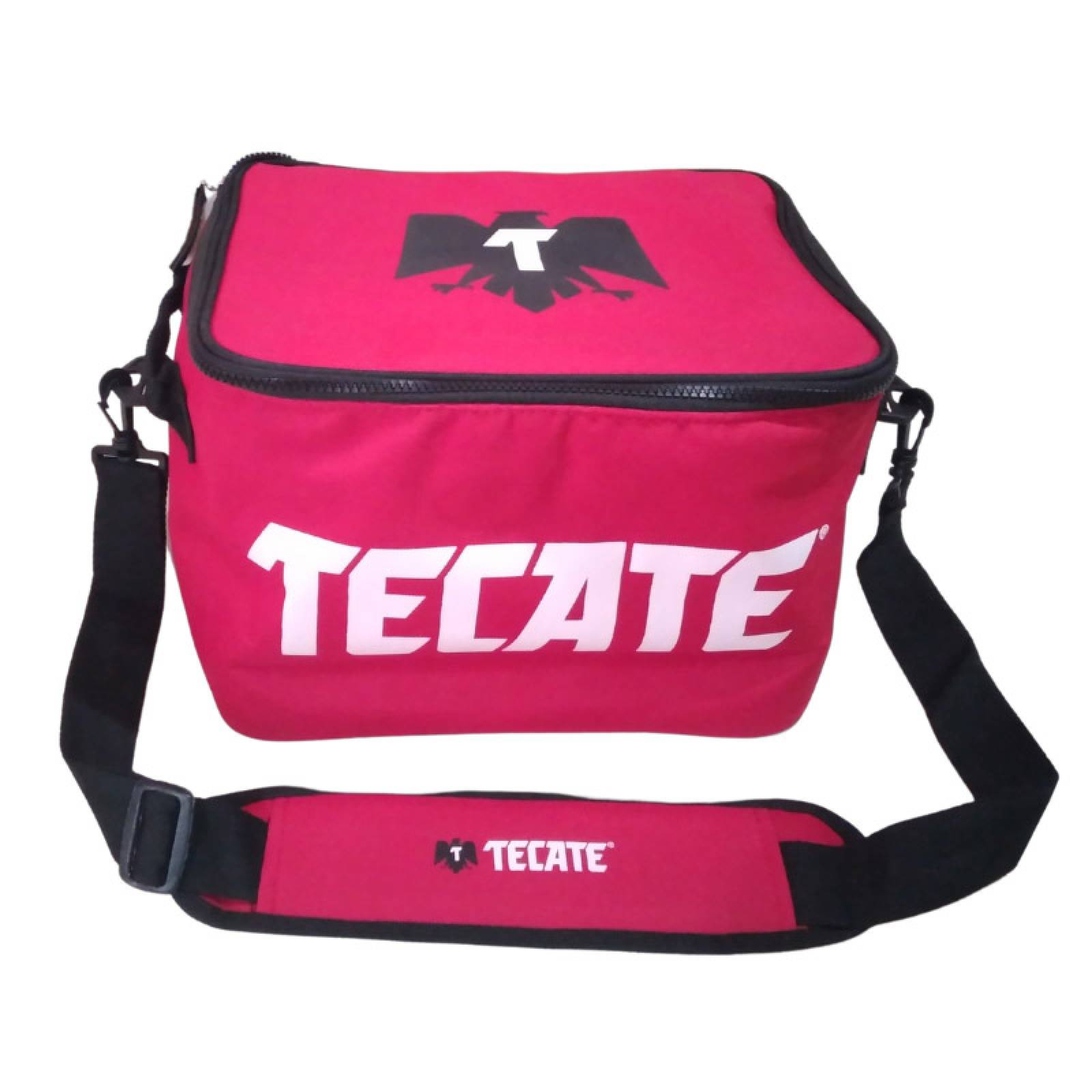 Soft Cooler Rectangular Mas 6 cervezas 355ml Tecate - Atipico