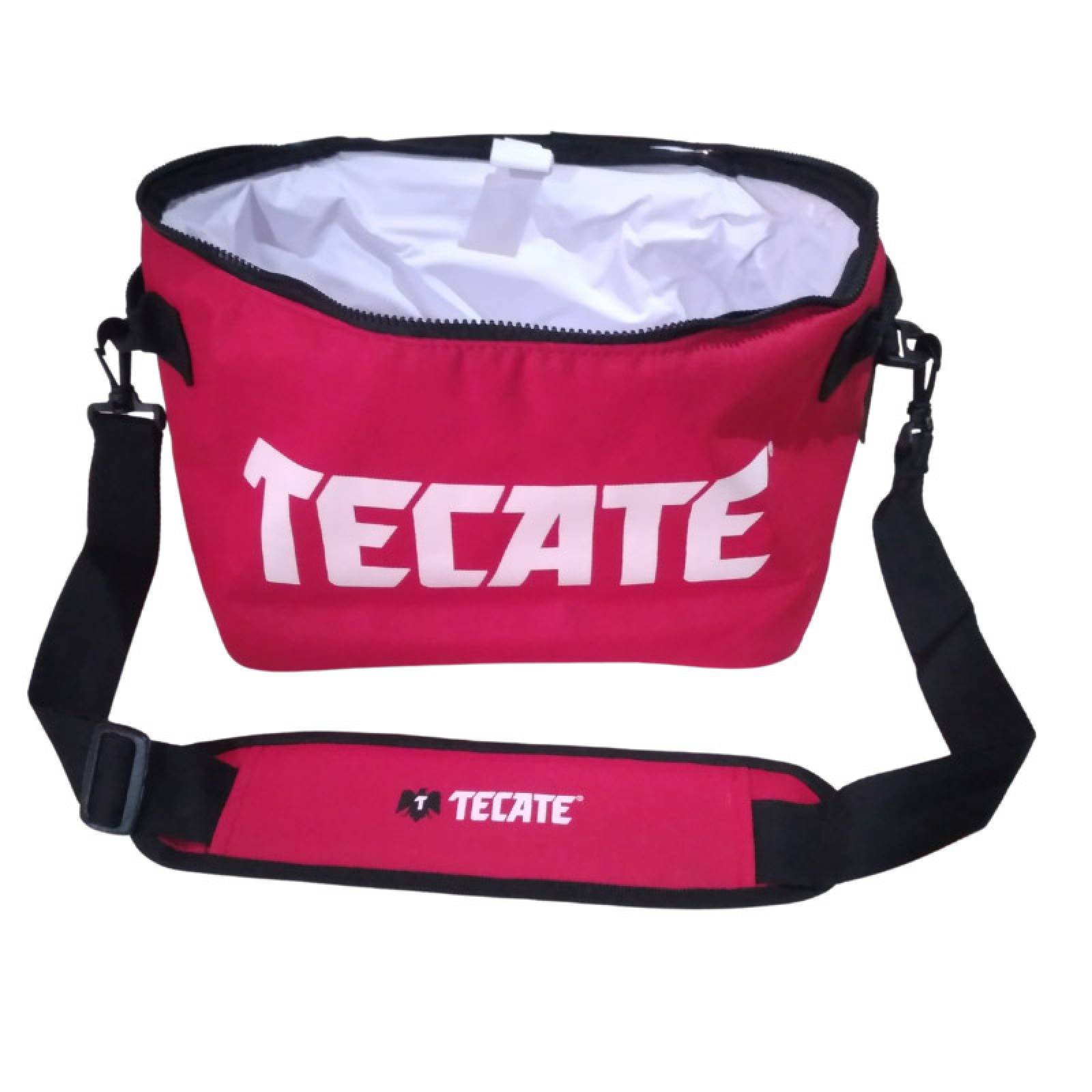 Soft Cooler Rectangular Mas 6 cervezas 355ml Tecate - Atipico