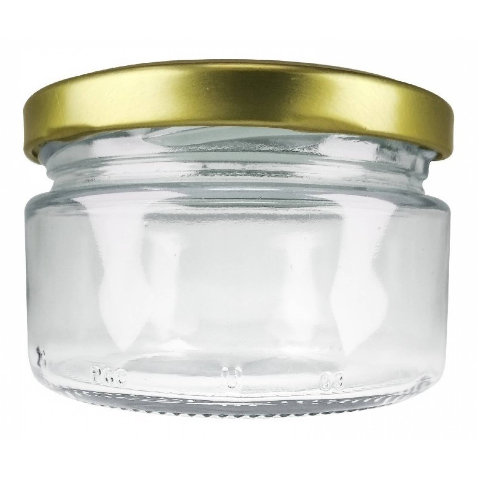 Frasco De Vidrio 7 Oz 200 Ml 50 Pz Recuerdos Dulceros Etc