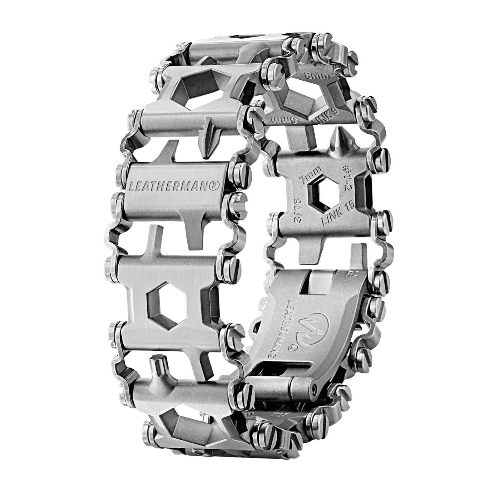 LEATHERMAN LEA-005-044 Pulsera Multiherramientas TREAD Plata (Fraccional)