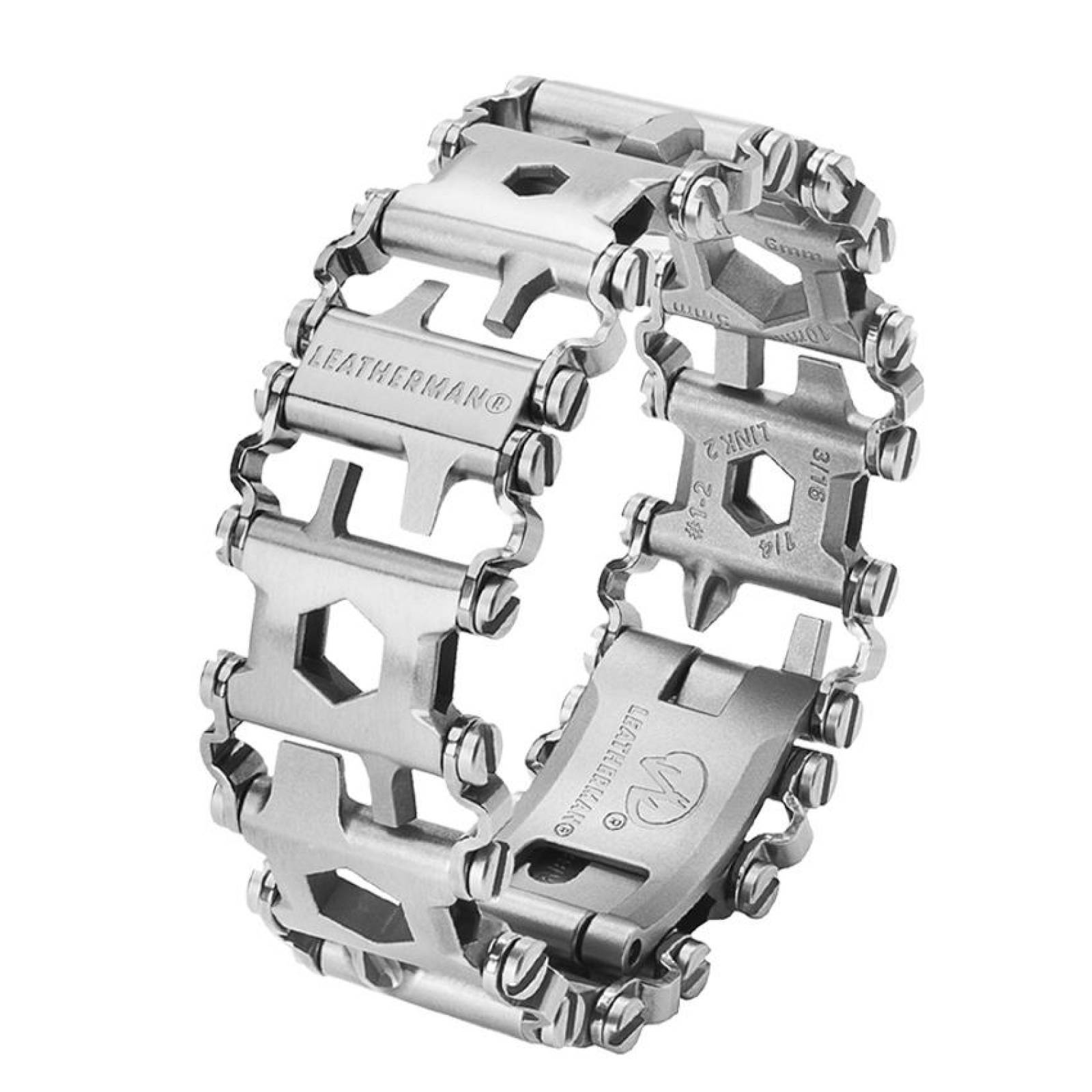 LEATHERMAN LEA-005-044 Pulsera Multiherramientas TREAD Plata (Fraccional)
