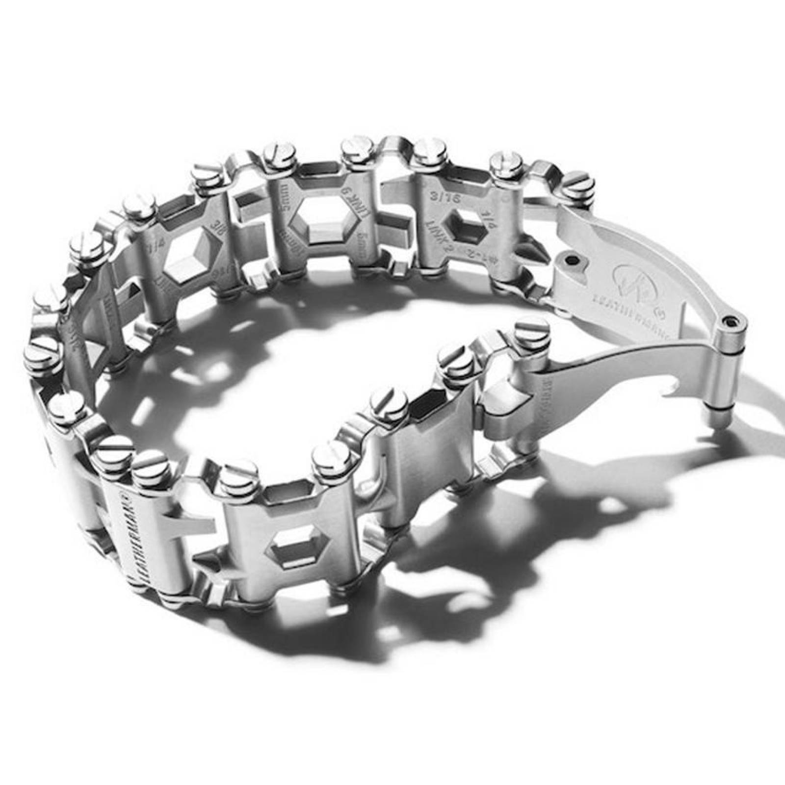 LEATHERMAN LEA-005-044 Pulsera Multiherramientas TREAD Plata (Fraccional)
