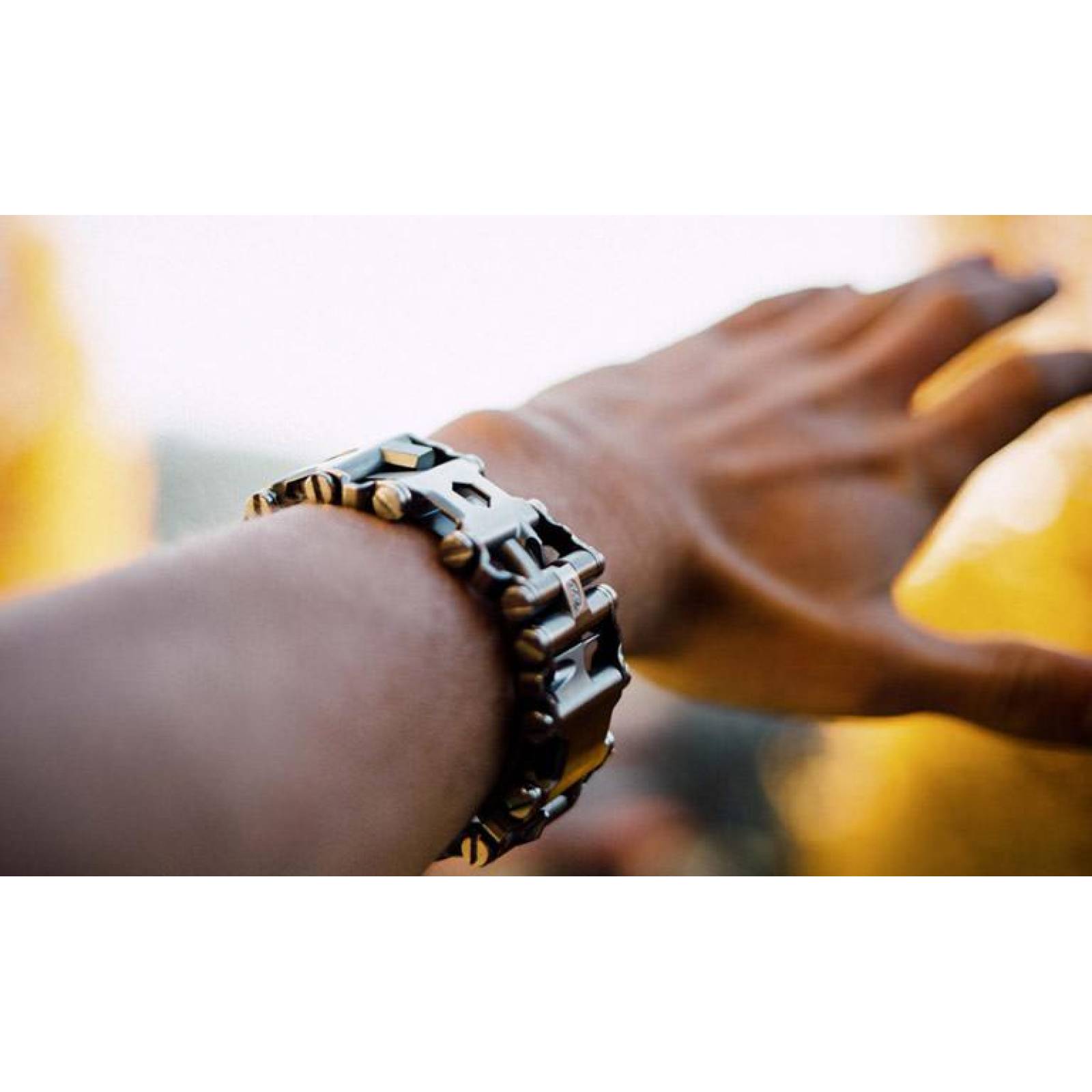 LEATHERMAN LEA-005-044 Pulsera Multiherramientas TREAD Plata (Fraccional)