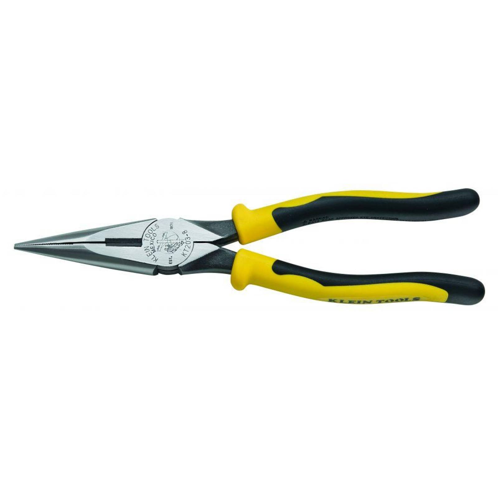 Klein Tools KT203-8 Pinza de punta cónica con corte 8" 
