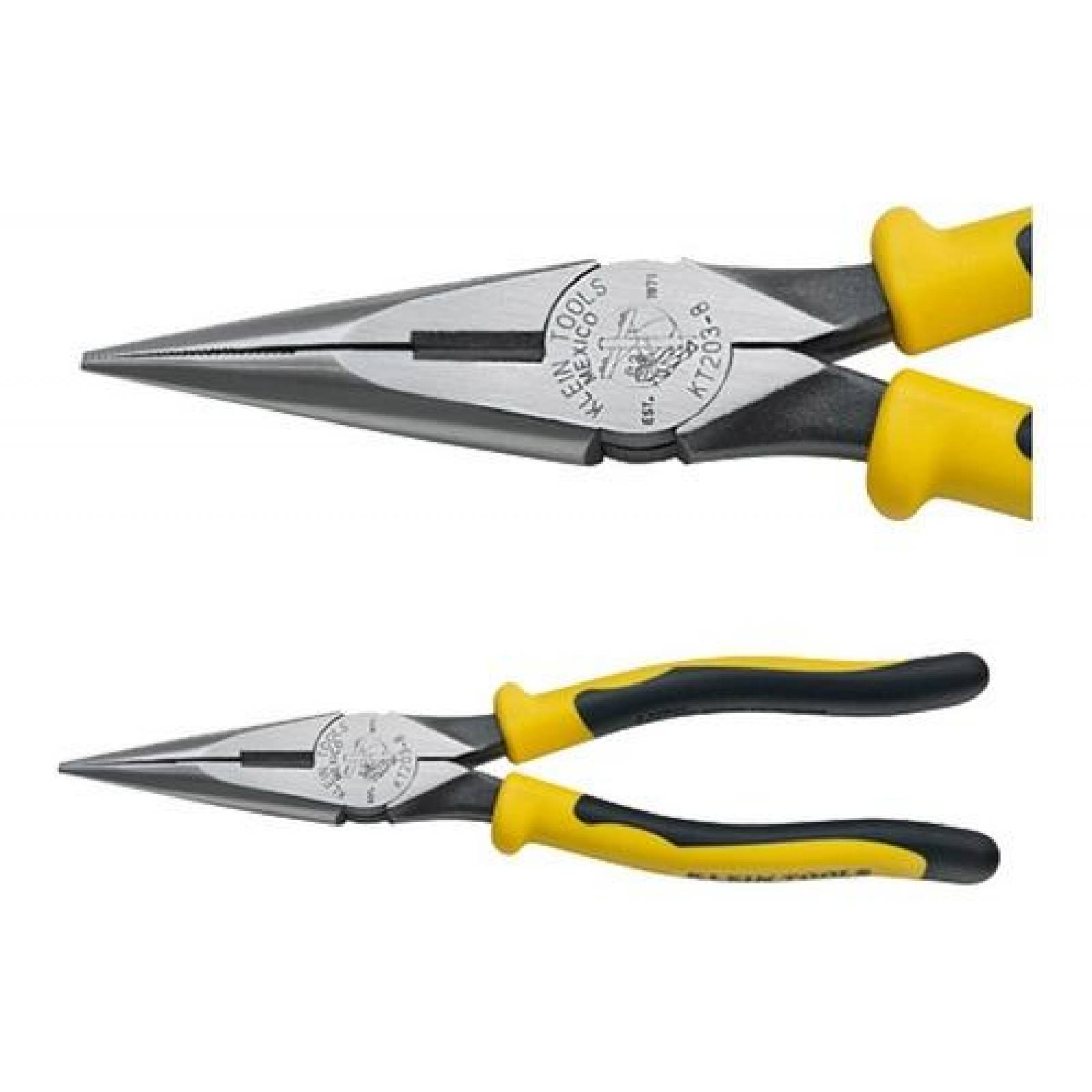 Klein Tools KT203-8 Pinza de punta cónica con corte 8" 