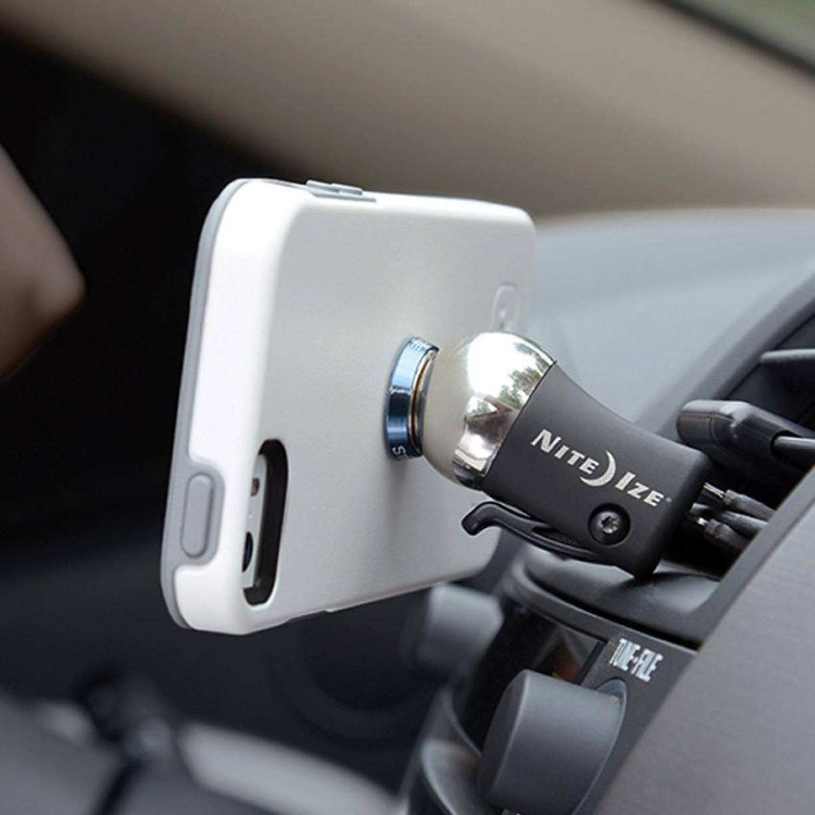 NITE IZE NIT-009-007 Steelie Soporte para Rejilla de ventilación de Coche por Steelie mfrpartno stvm 