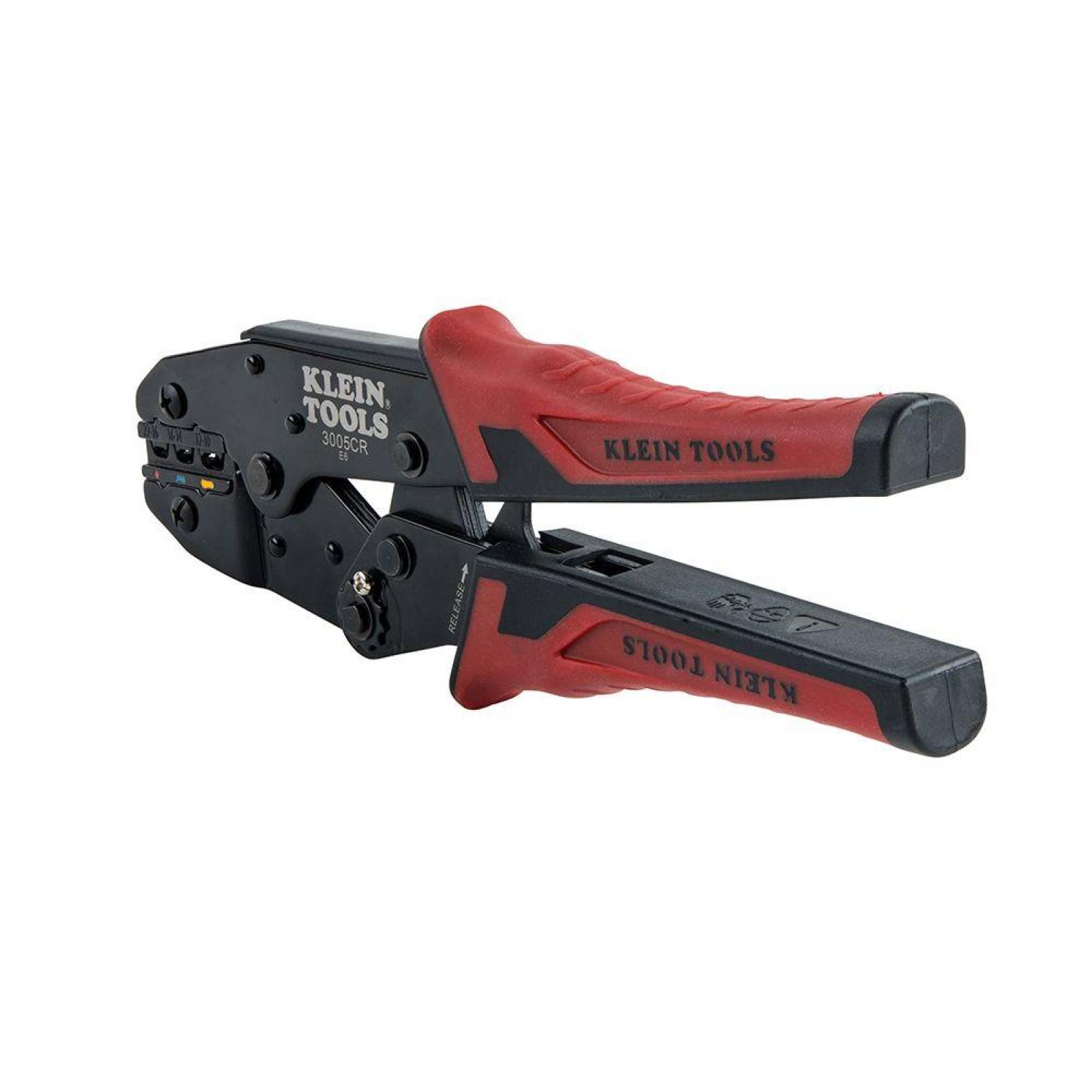 Klein Tools 3005CR Pinza pochadora de 10-22AWG 