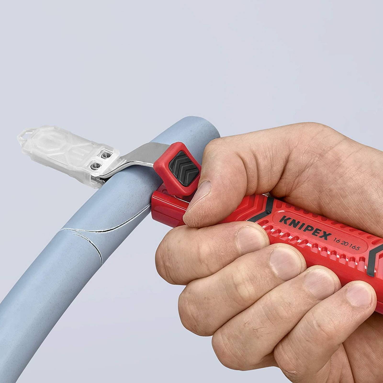 KNIPEX 16 20 165 SB Pelamangueras Carcasa de Plástico Resistente a Los Golpes, 165 mm
