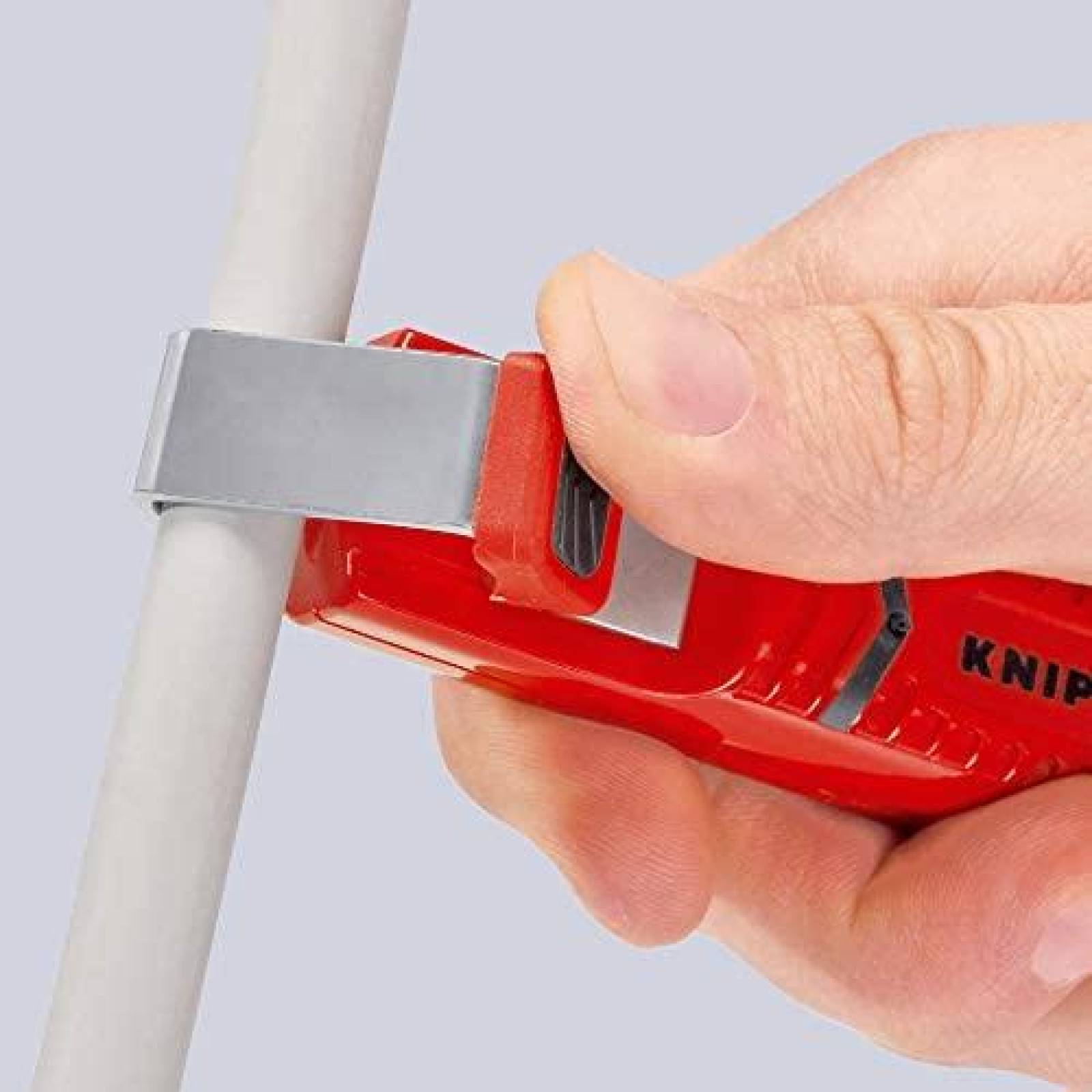 KNIPEX 16 20 165 SB Pelamangueras Carcasa de Plástico Resistente a Los Golpes, 165 mm