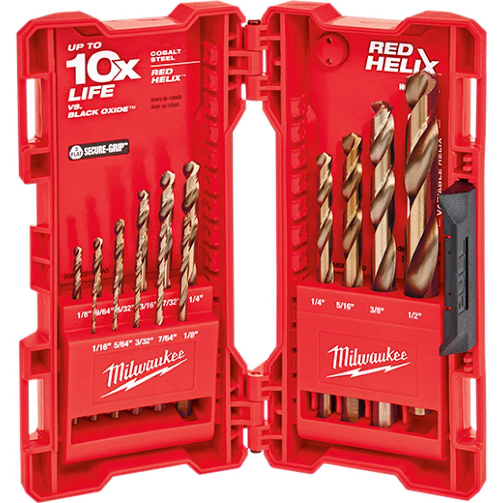 MILWAUKEE 48-89-2331 Juego de brocas de cobalto 15 piezas 