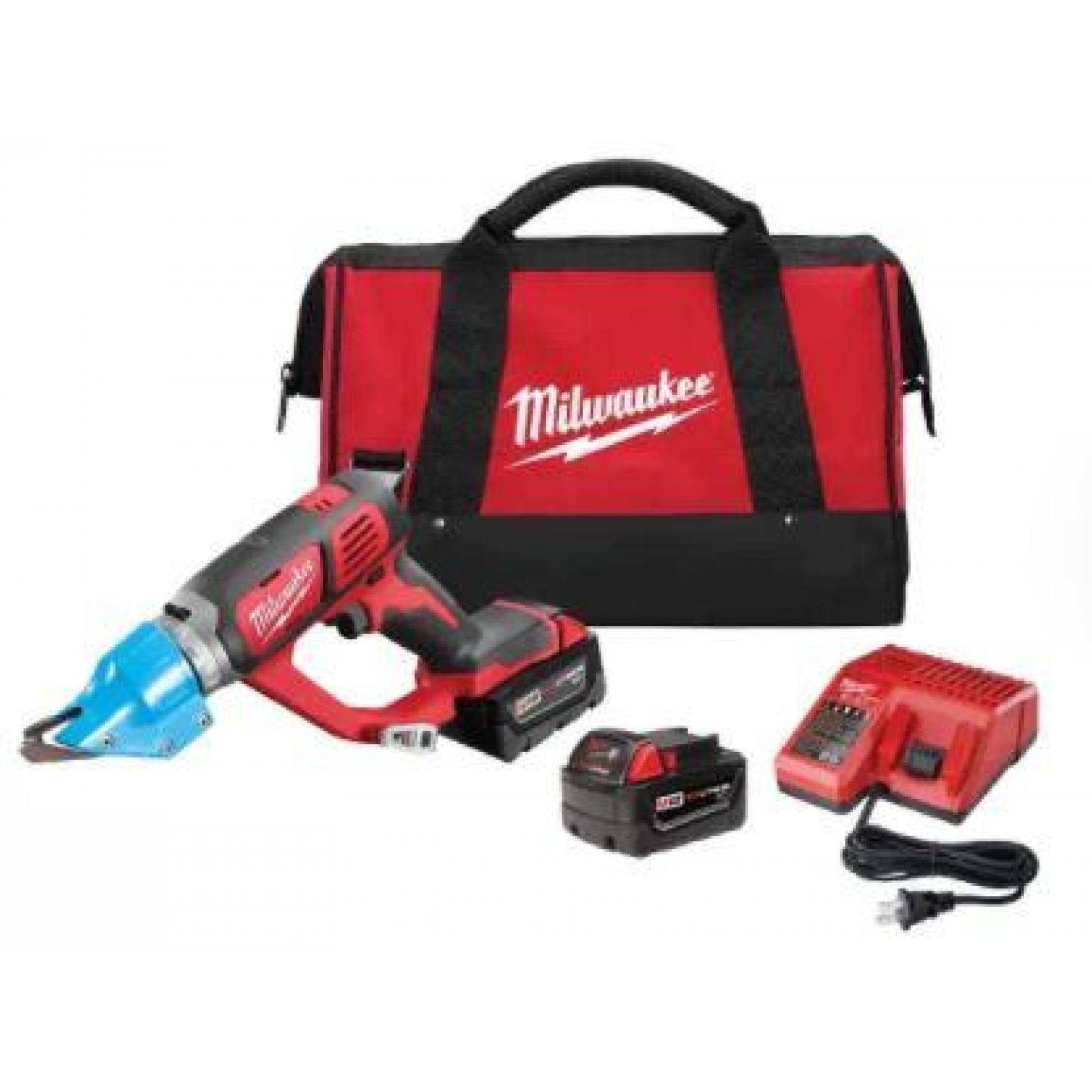 MILWAUKEE 2636-22 Kit de cizalla inalámbrica de corte doble calibre 14 M18 