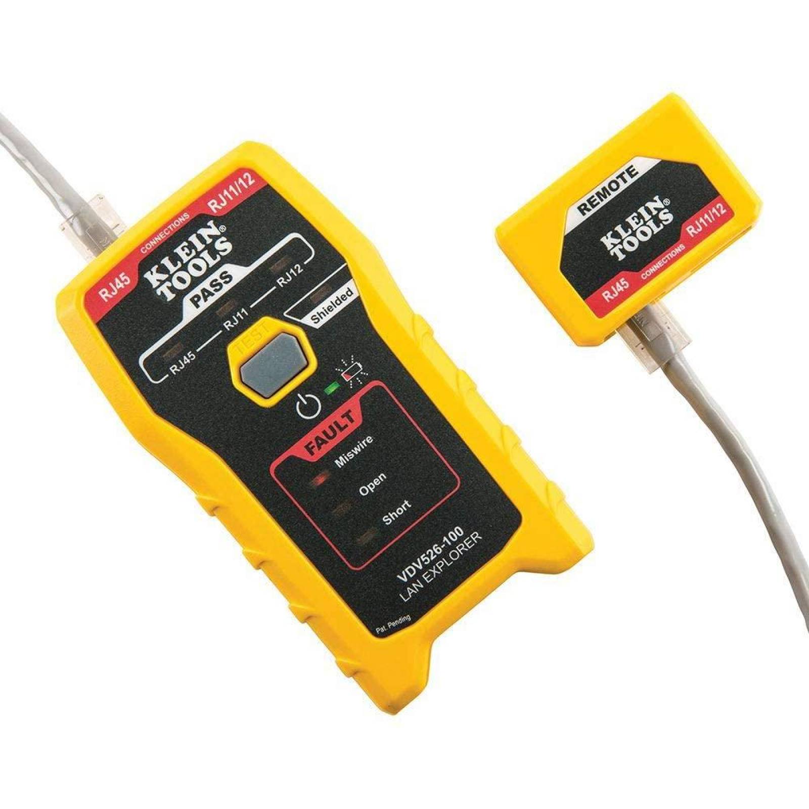 Klein Tools VDV526-100 Probador de cable de datos LAN EXPLORER 