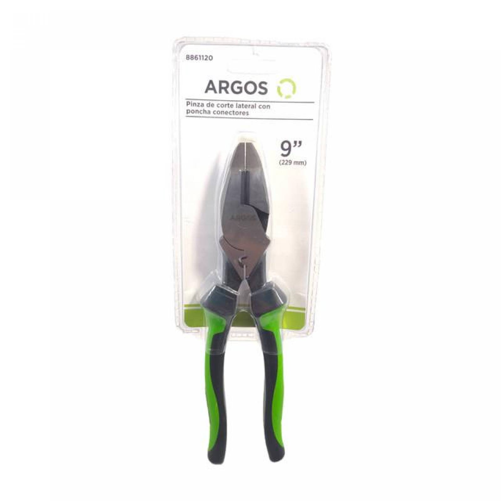 ARGOS 8861120 PINZA ELÉCTRICA CON PONCHADORA DE 9 PULGADAS 