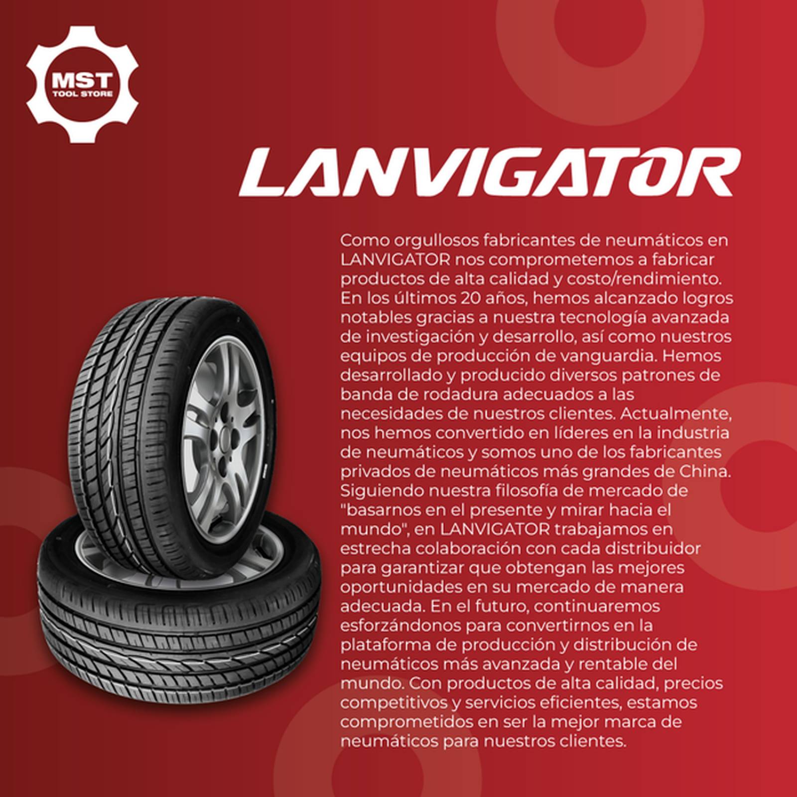 Llanta 185/65R14 neumatico alto rendimiento LANVIGATOR COMFORTII 86H 