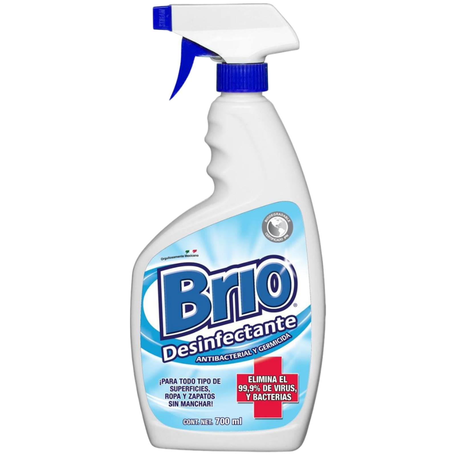 6PK - BRIO DESINFECTANTE ANTIBACTERIAL 700ML