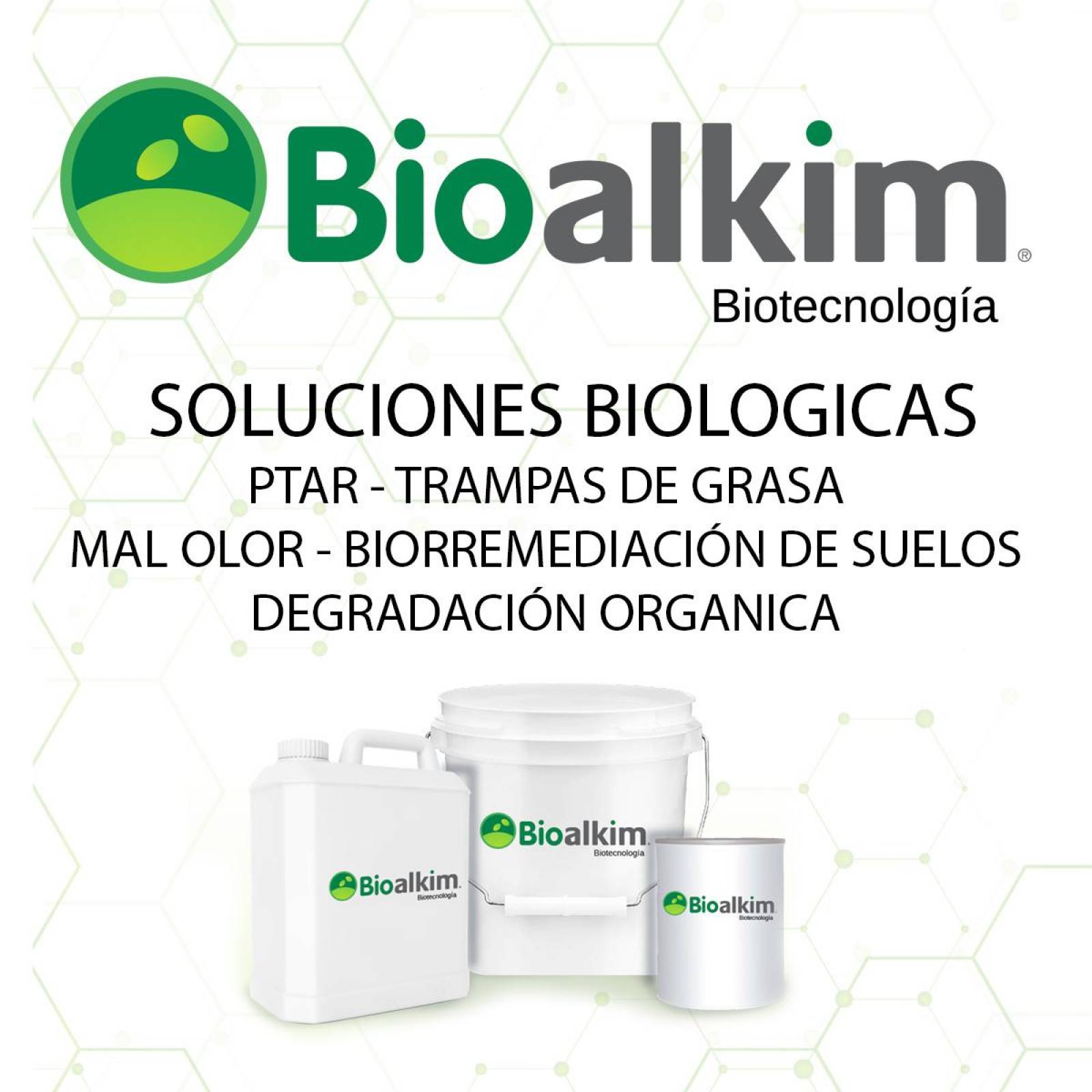 1Kl - Biocubo Bacterias Para Trampas De Grasa, Materia Organica 